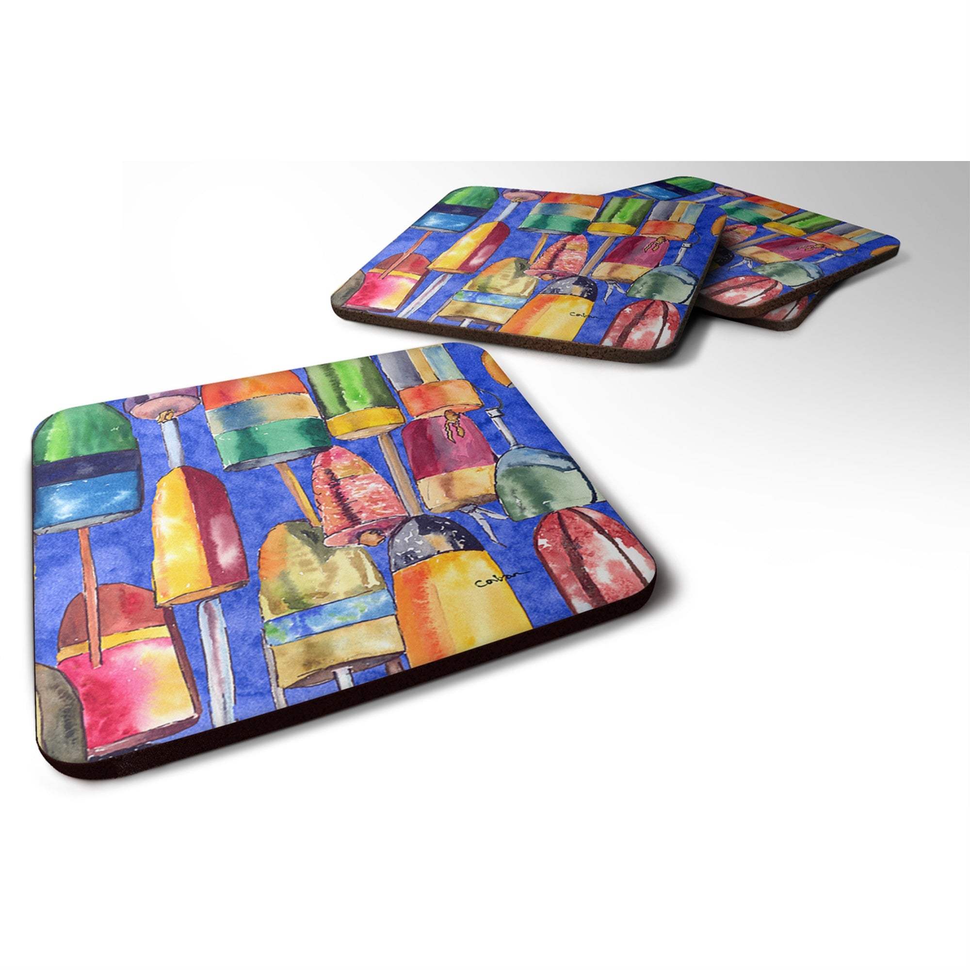 Bouys Foam Coaster Set Of 4