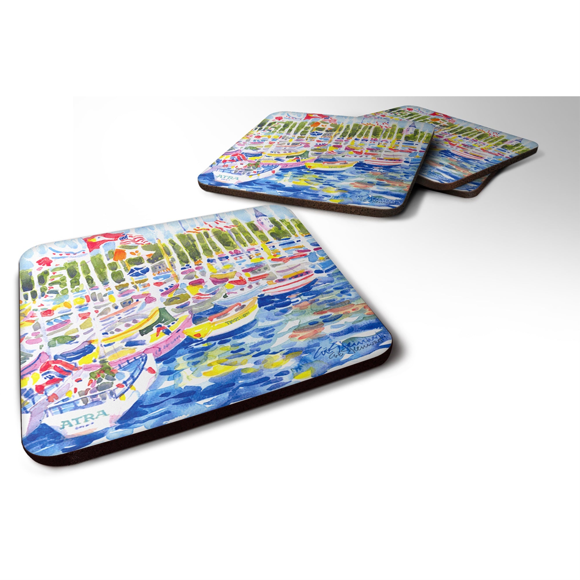 Harbour Foam Coaster Set Of 4