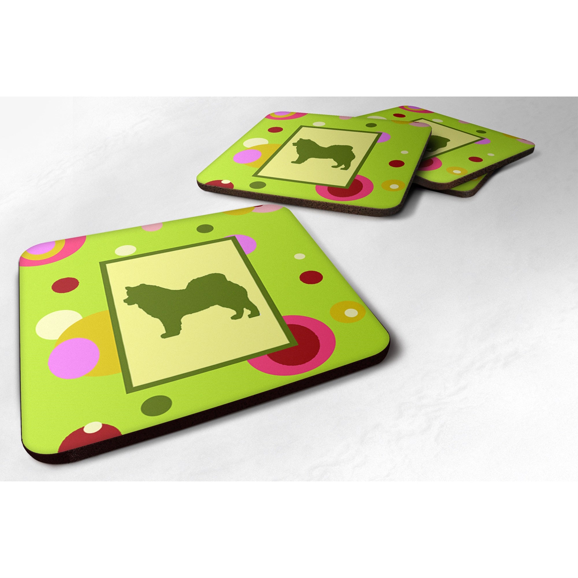 Alaskan Malamute Foam Coaster Set Of 4
