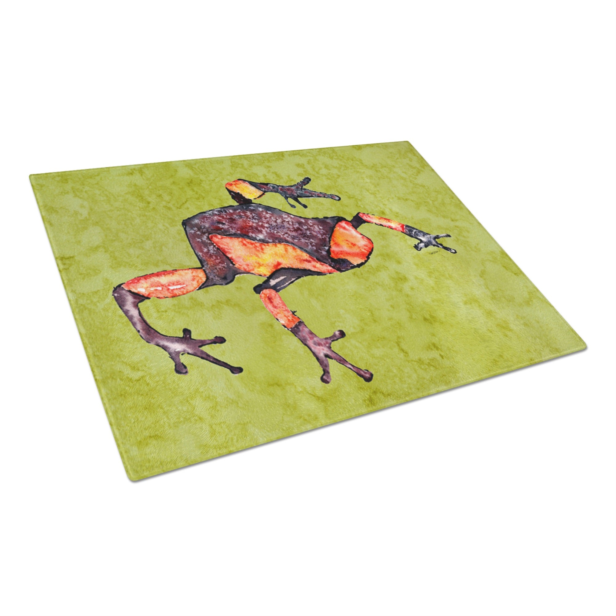 Frog Glass Cutting Board Large