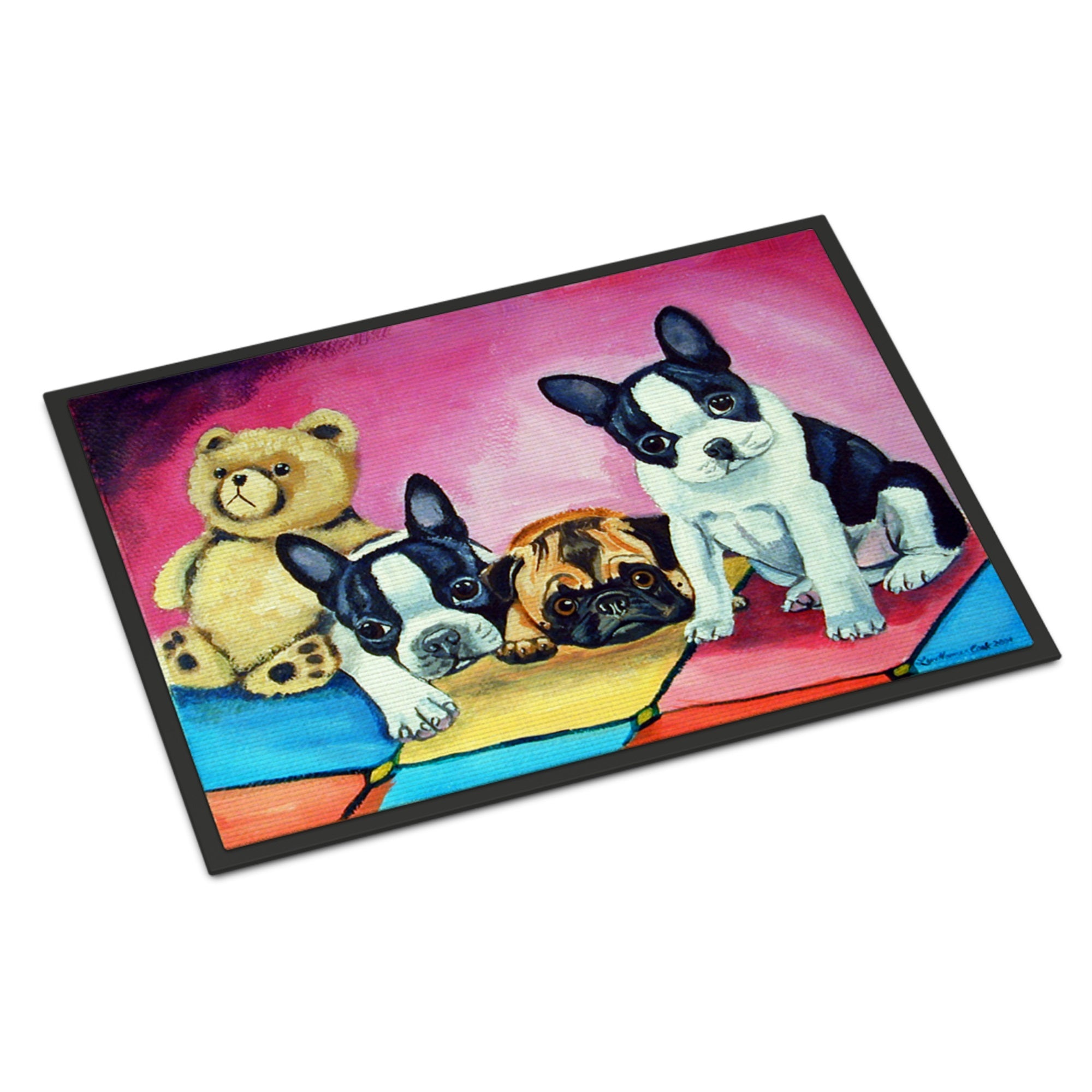 Multiple Breeds Indoor Or Outdoor Mat 18X27