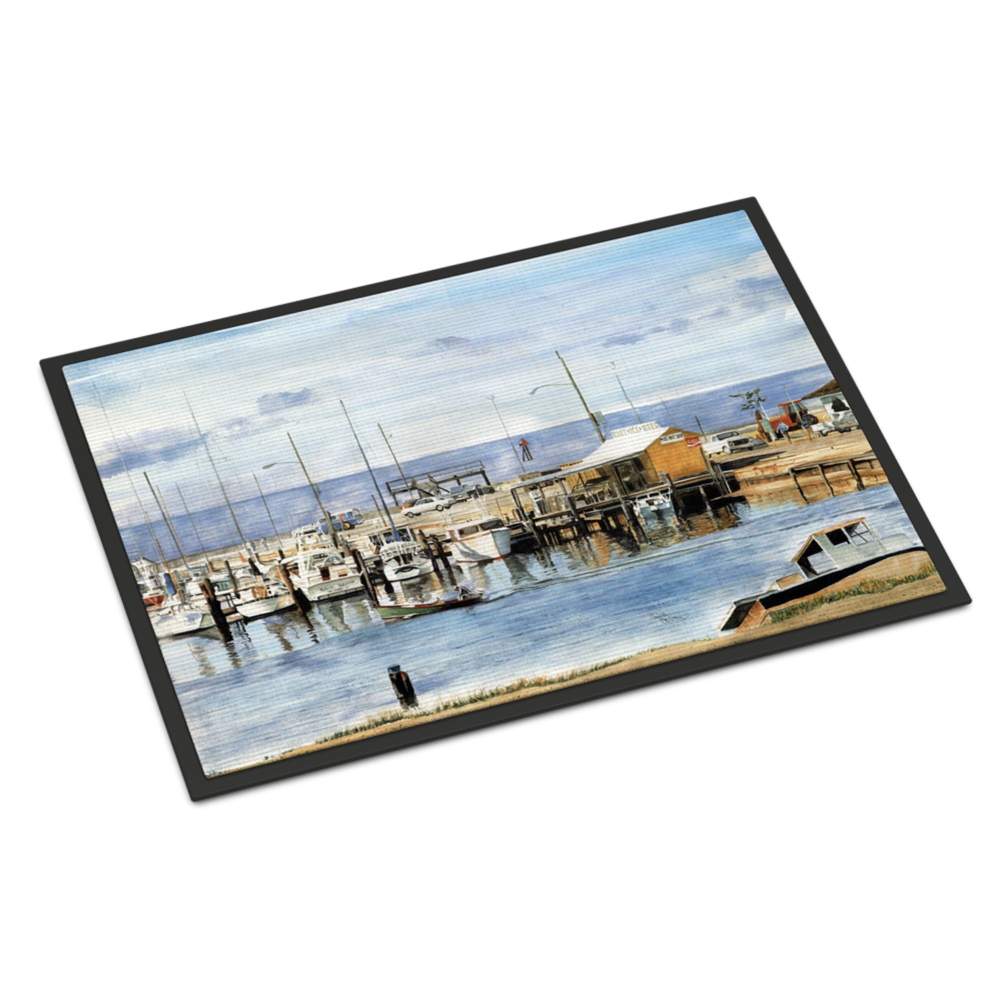 The Pass Bait Shop Indoor Or Outdoor Mat 18X27