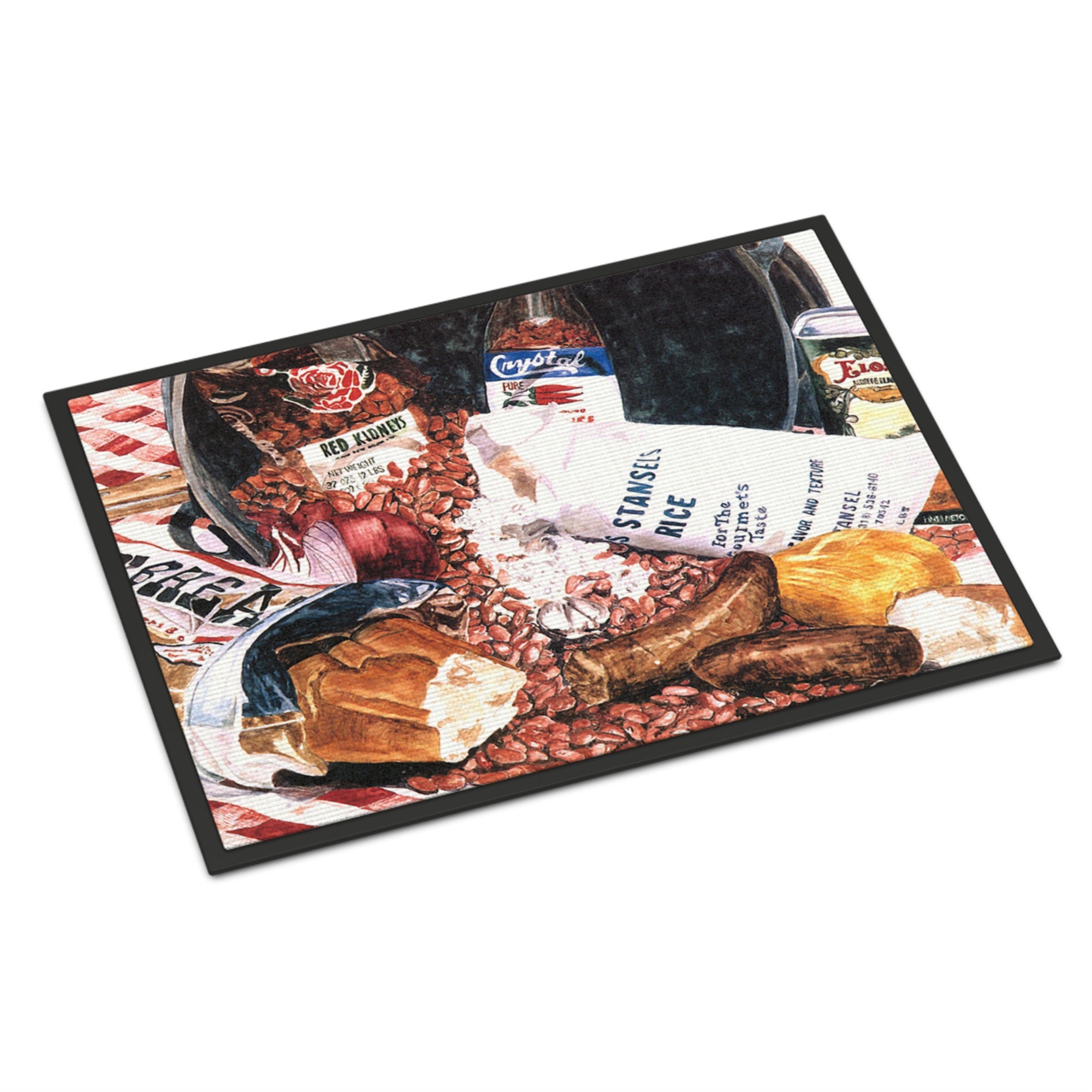 Red Beans And Rice Indoor Or Outdoor Mat 18X27