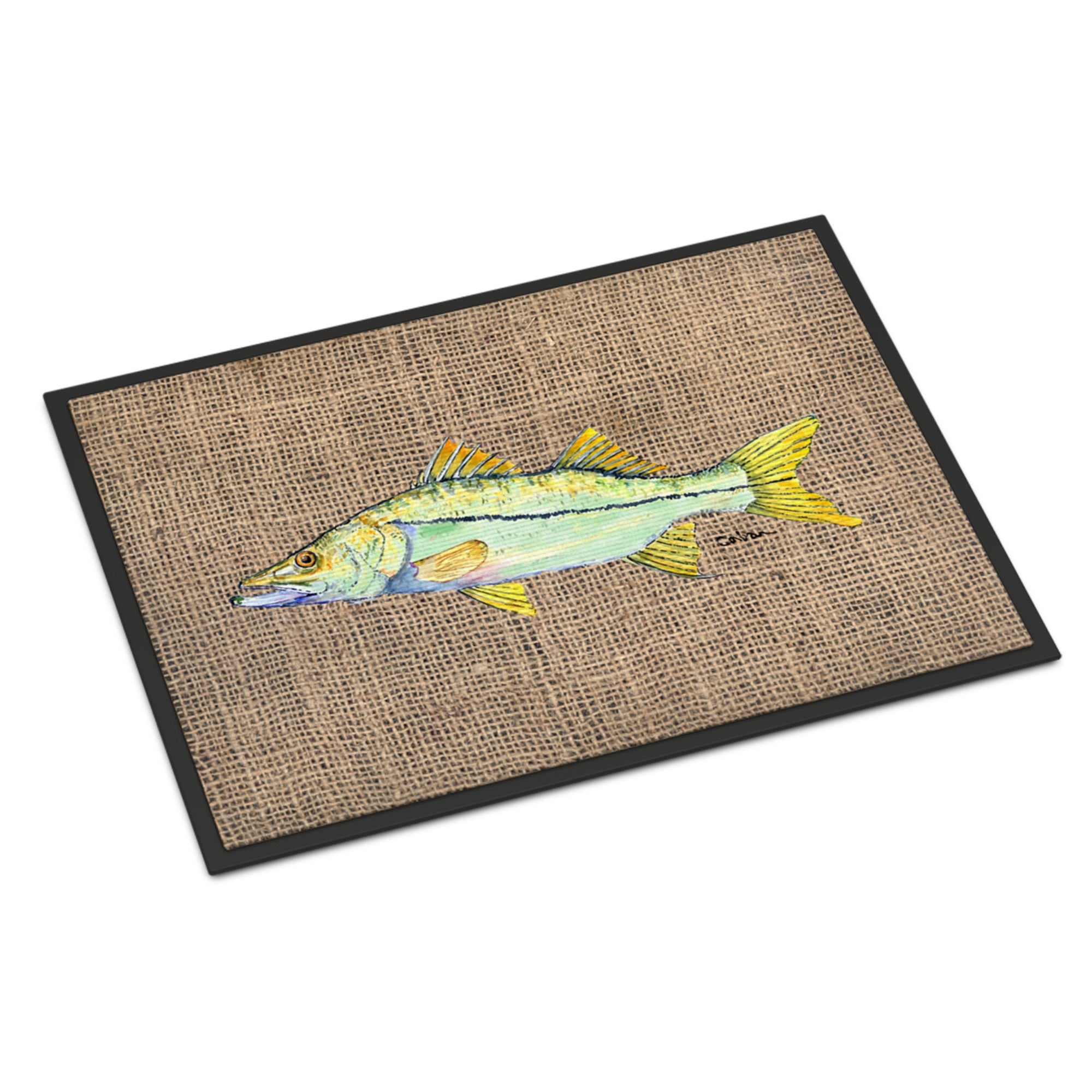 Fish - Snook Indoor Or Outdoor Mat 18X27