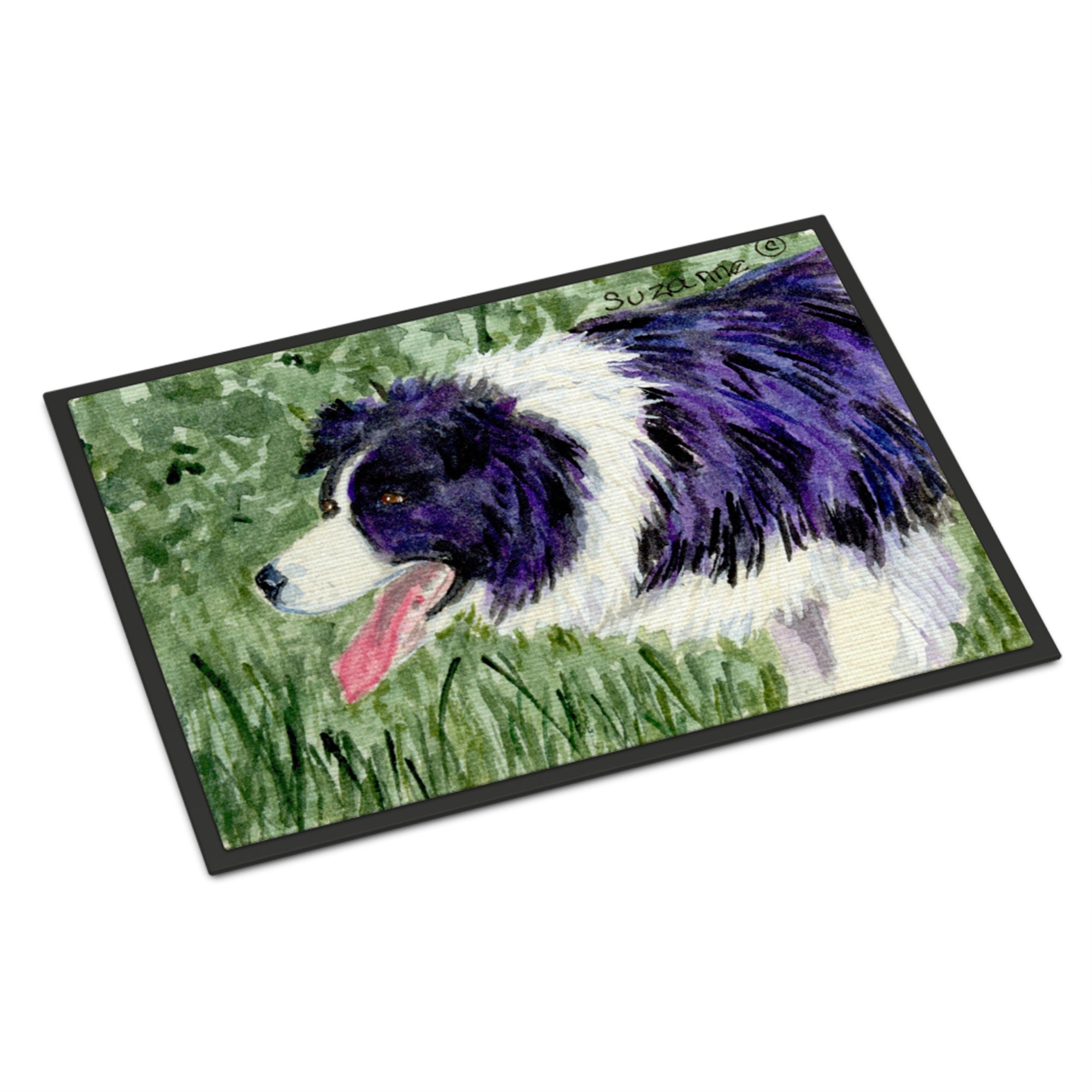 Border Collie Indoor Or Outdoor Mat 18X27
