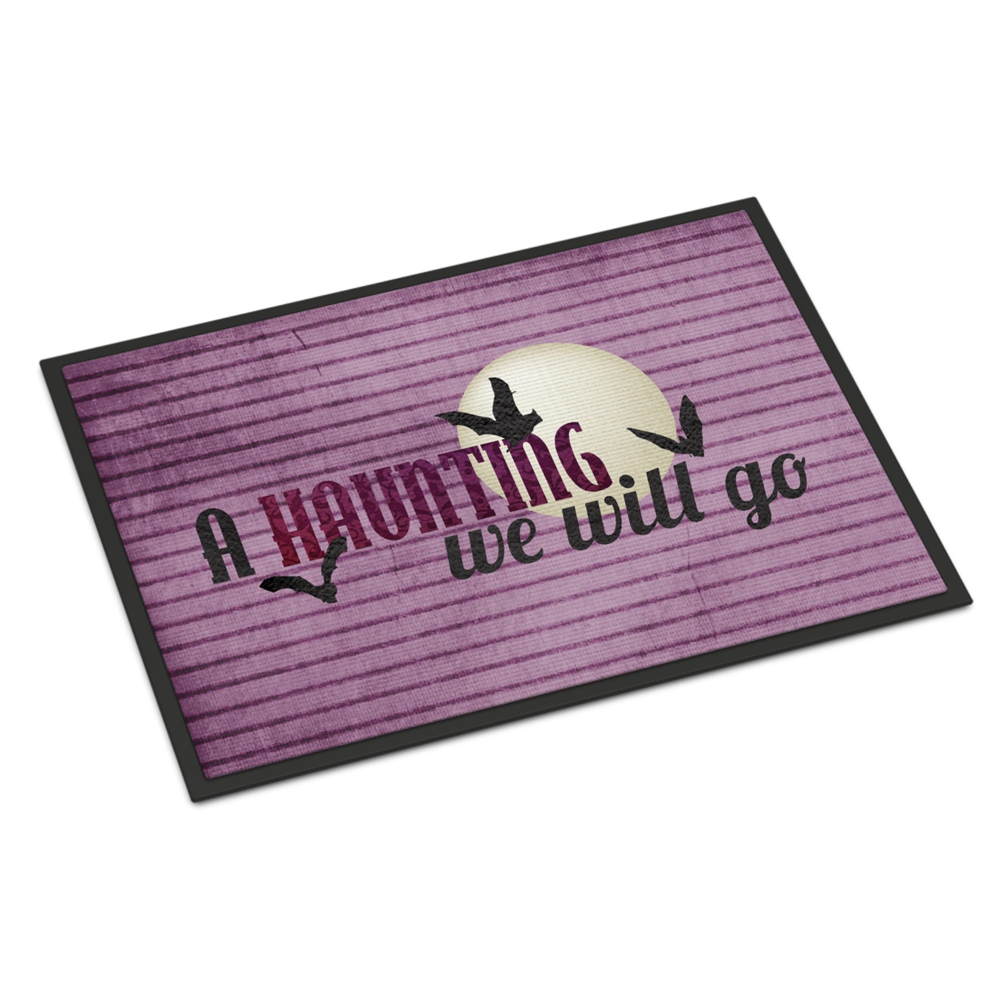 A Haunting We Will Go Halloween Indoor Or Outdoor Mat 18X27