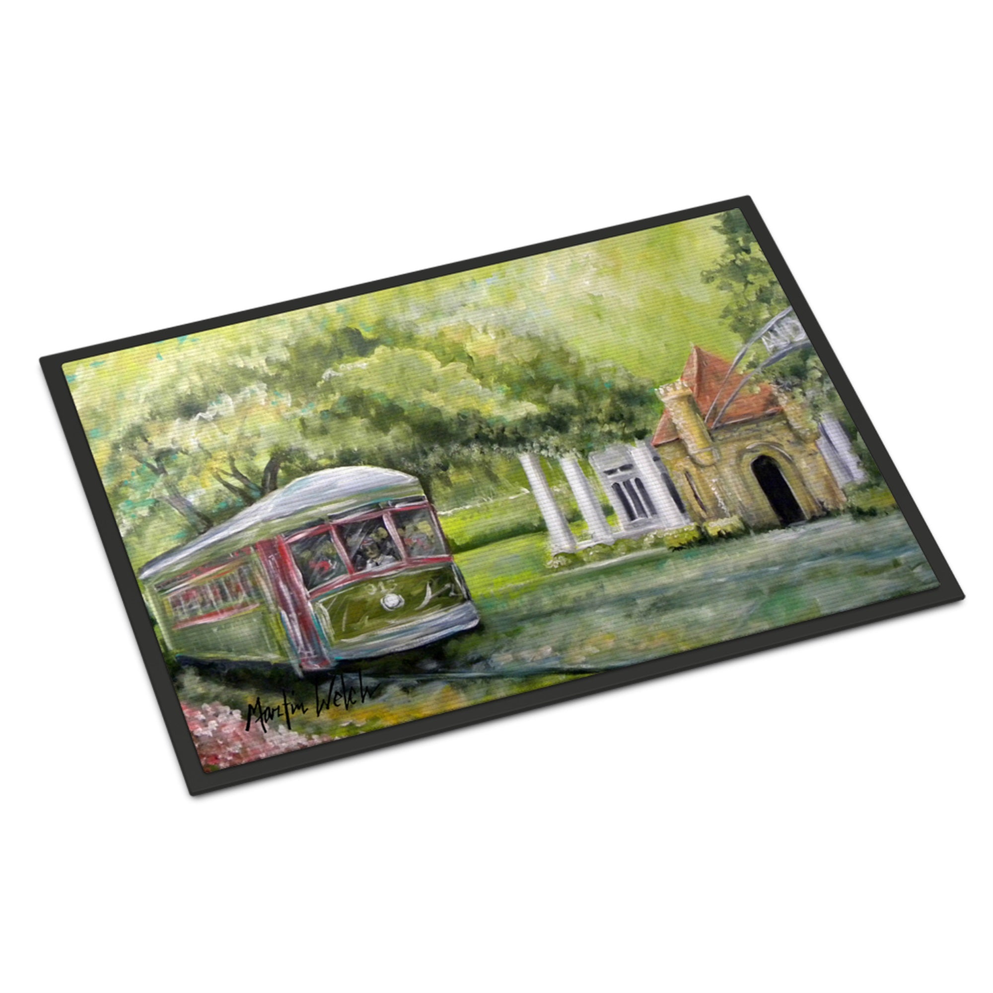 Streetcar Next Stop Audubon Park Indoor Or Outdoor Mat 18X27