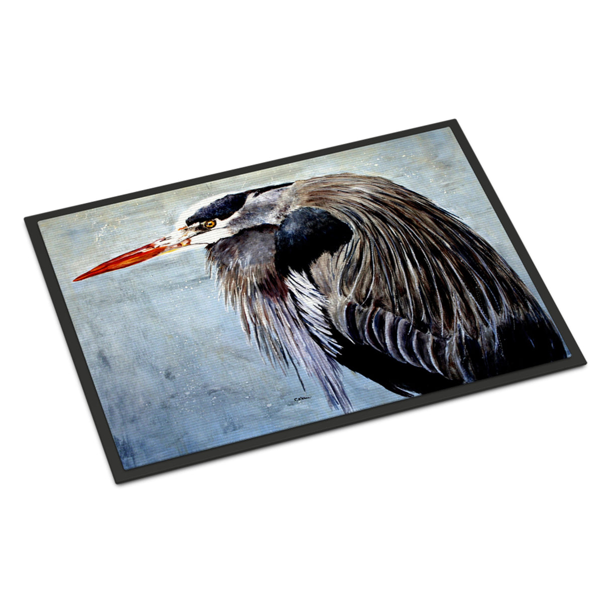 Blue Heron Indoor Or Outdoor Mat 24X36