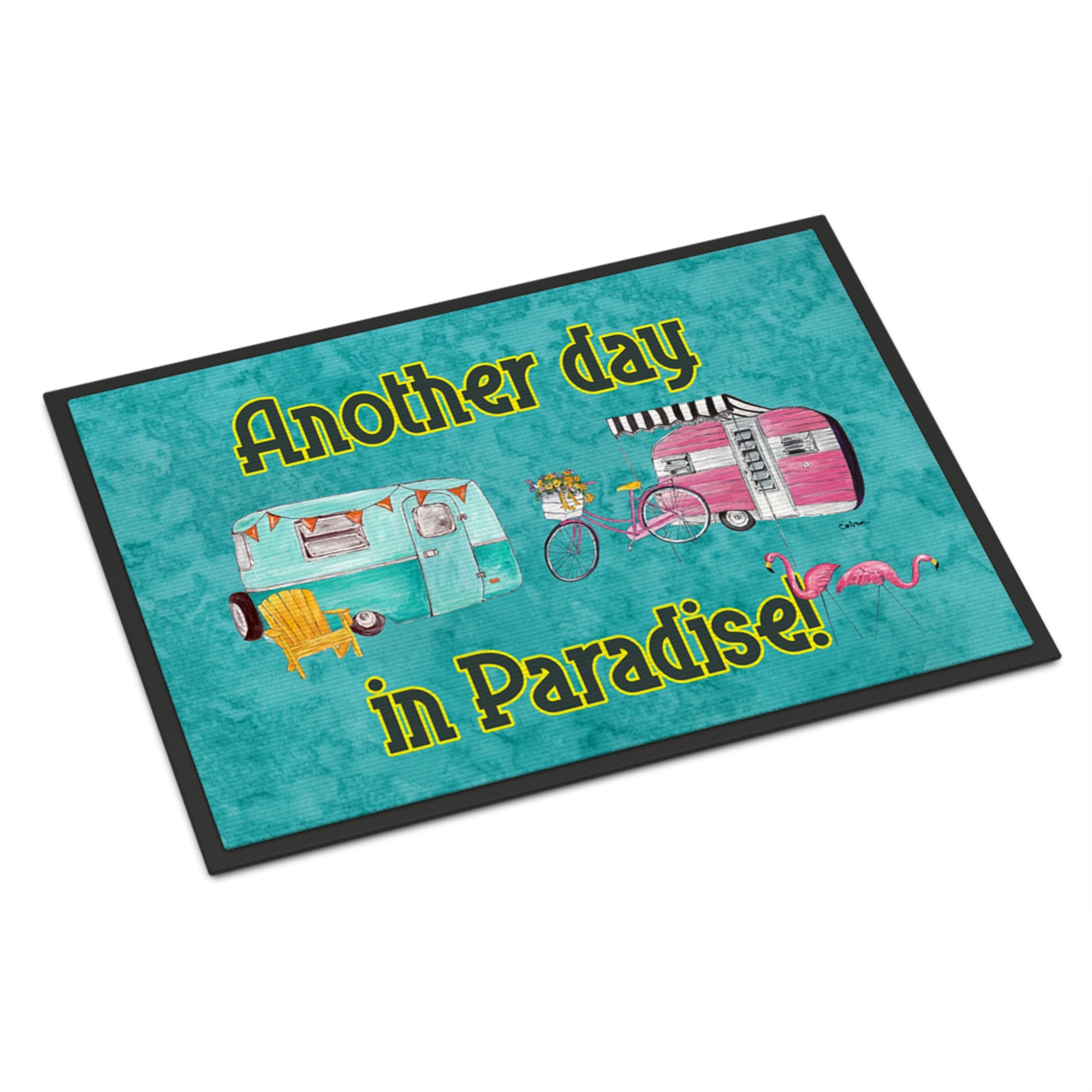 Another Day In Paradise Indoor Or Outdoor Mat 24X36