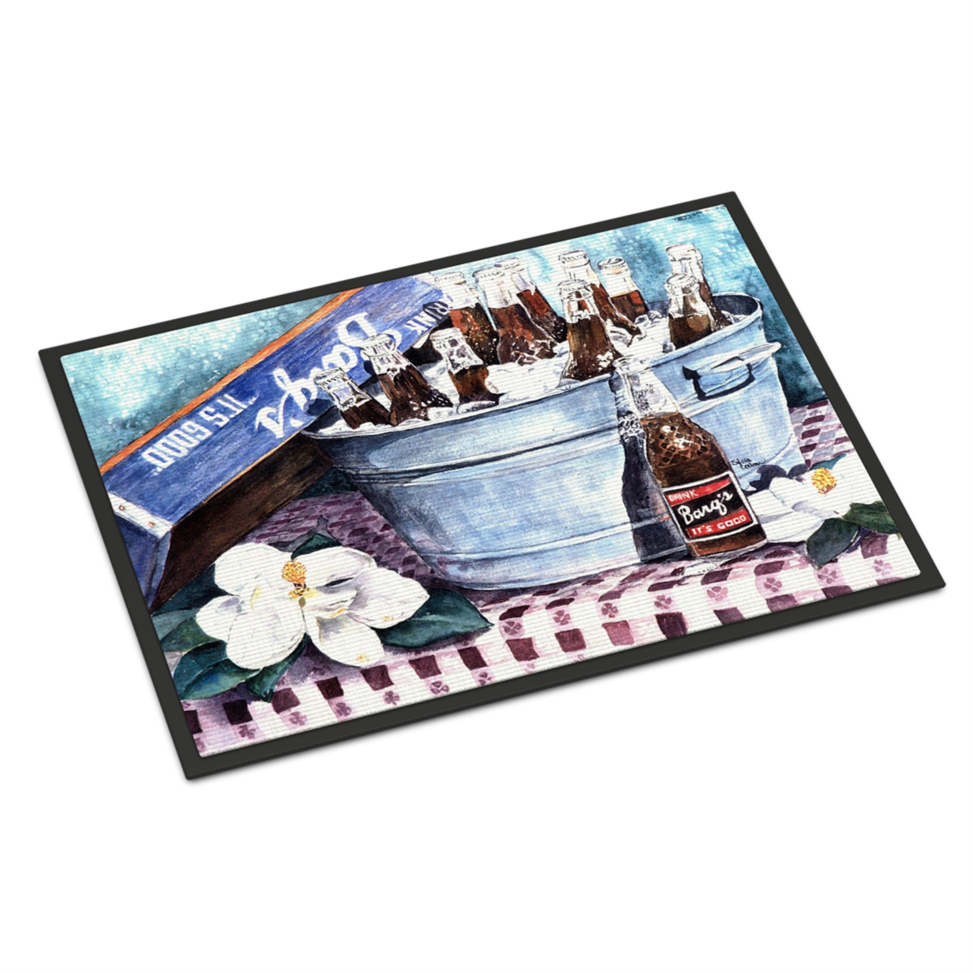 Barq'S And Old Washtub Indoor Or Outdoor Mat 24X36