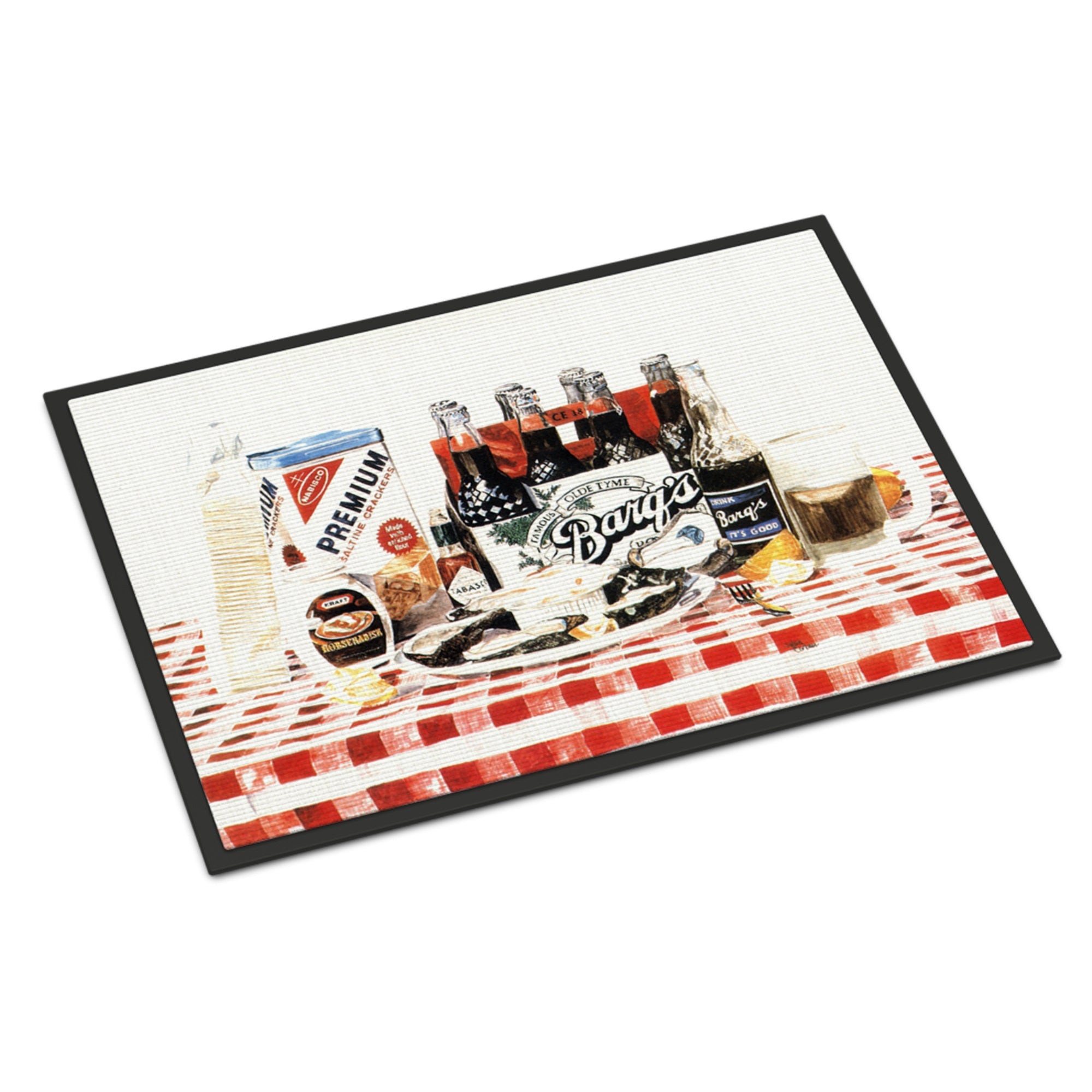 Barq'S Oysters Indoor Or Outdoor Mat 24X36