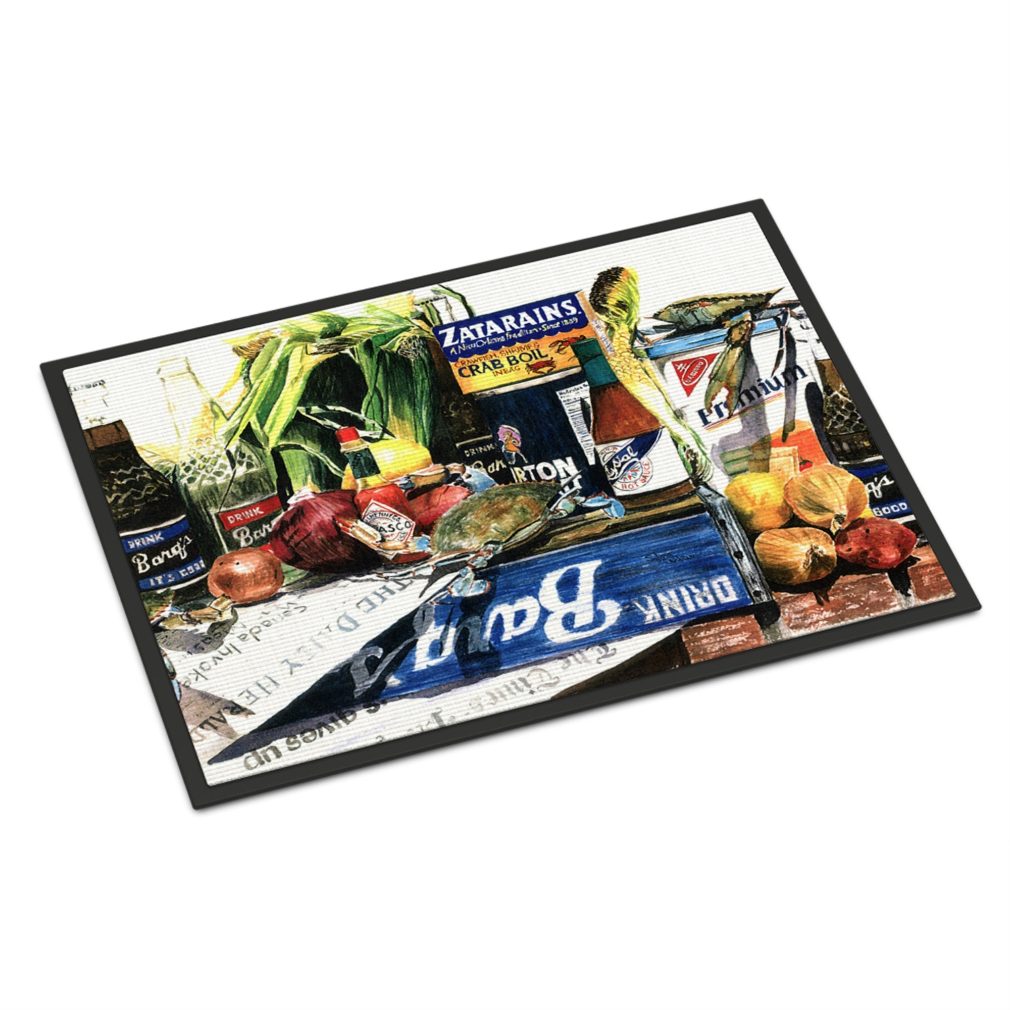 Crab In The Middle Indoor Or Outdoor Mat 24X36