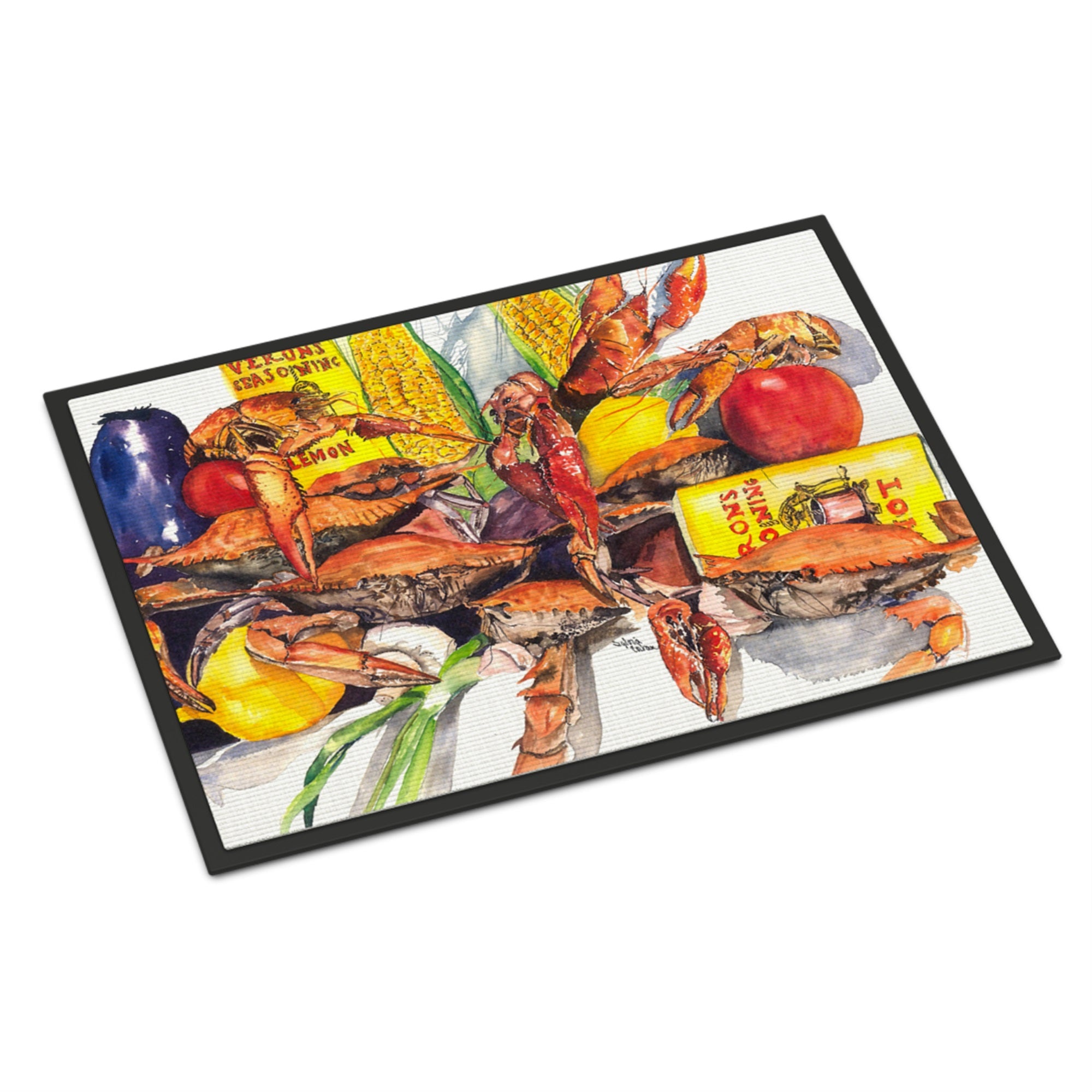Veron'S And Crabs Indoor Or Outdoor Mat 24X36