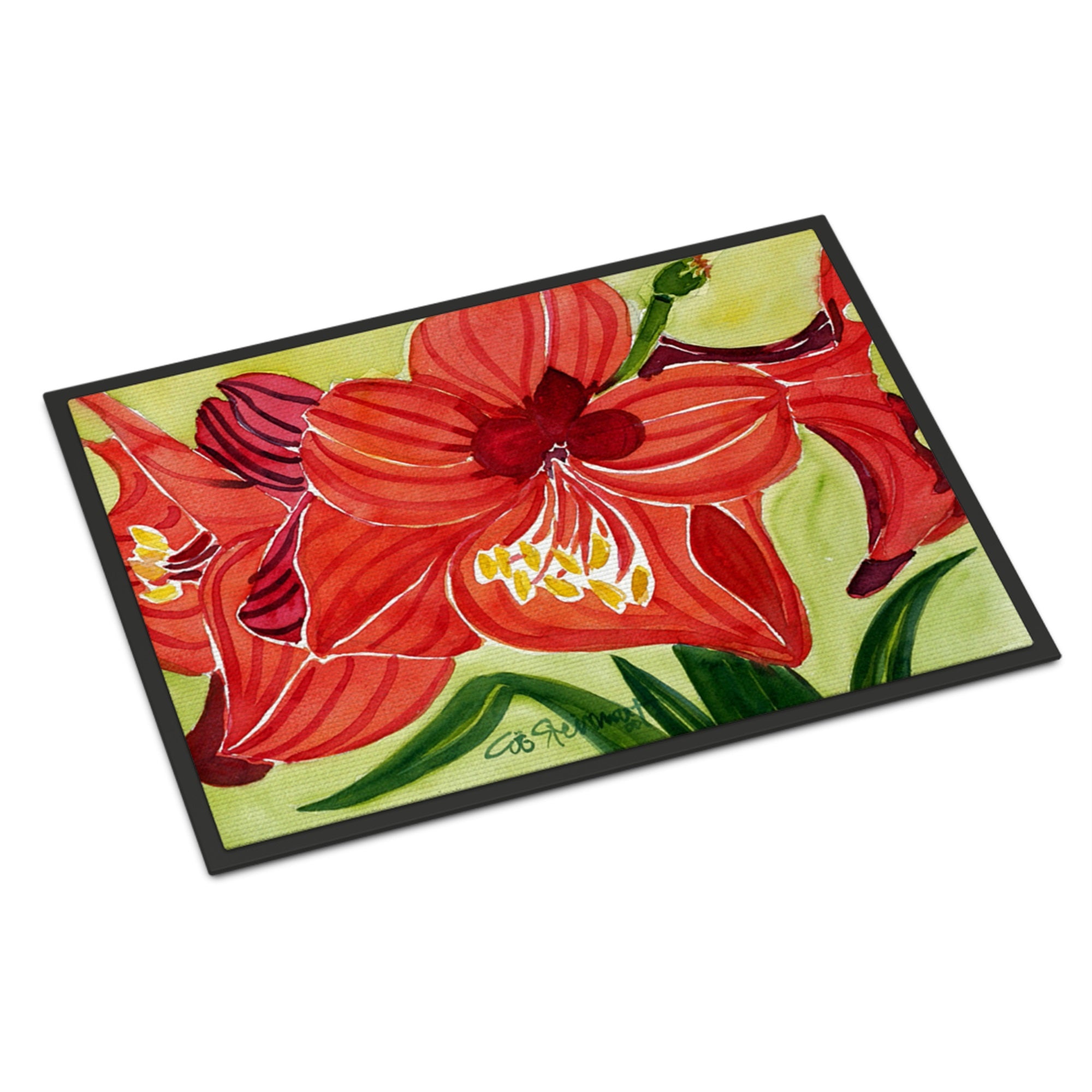 Flower - Amaryllis Indoor Or Outdoor Mat 24X36