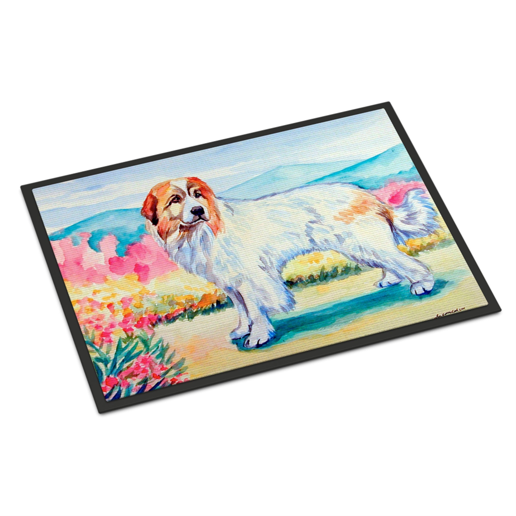 Great Pyrenees Indoor Or Outdoor Mat 24X36