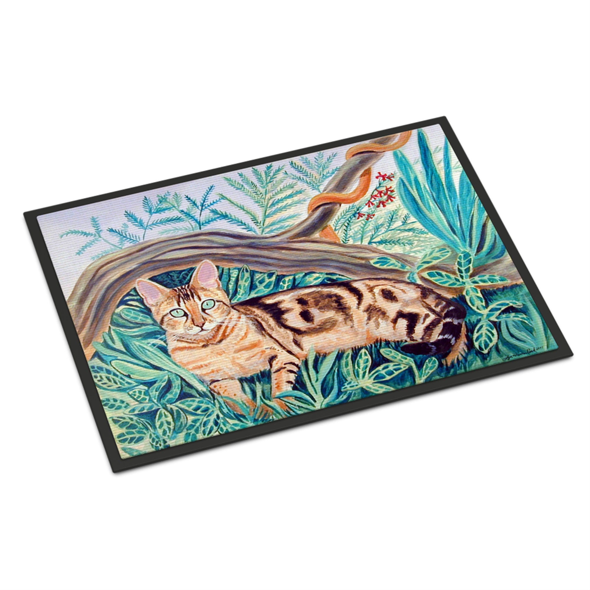 Cat - Maine Coon Indoor Or Outdoor Mat 24X36
