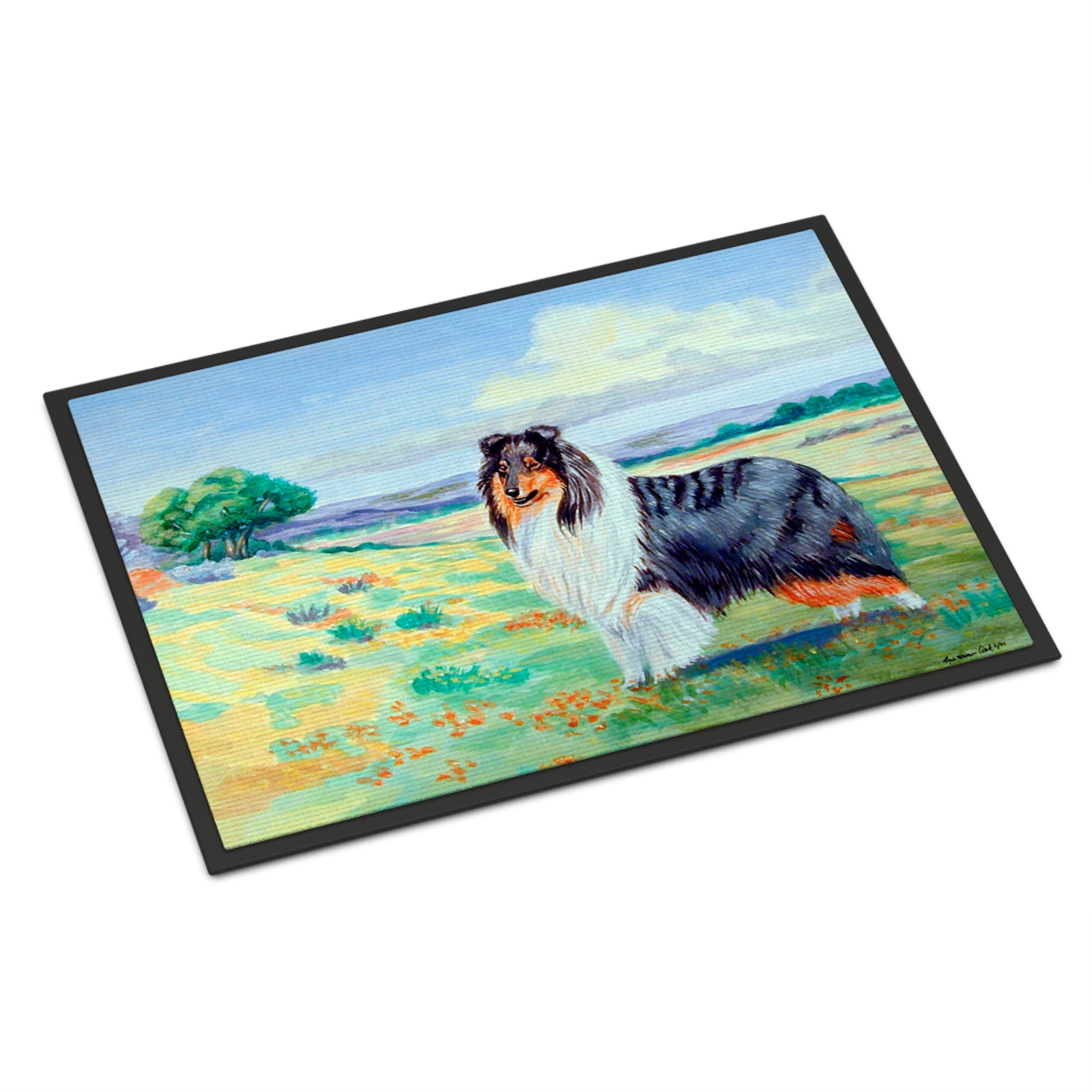Collie Indoor Or Outdoor Mat 24X36