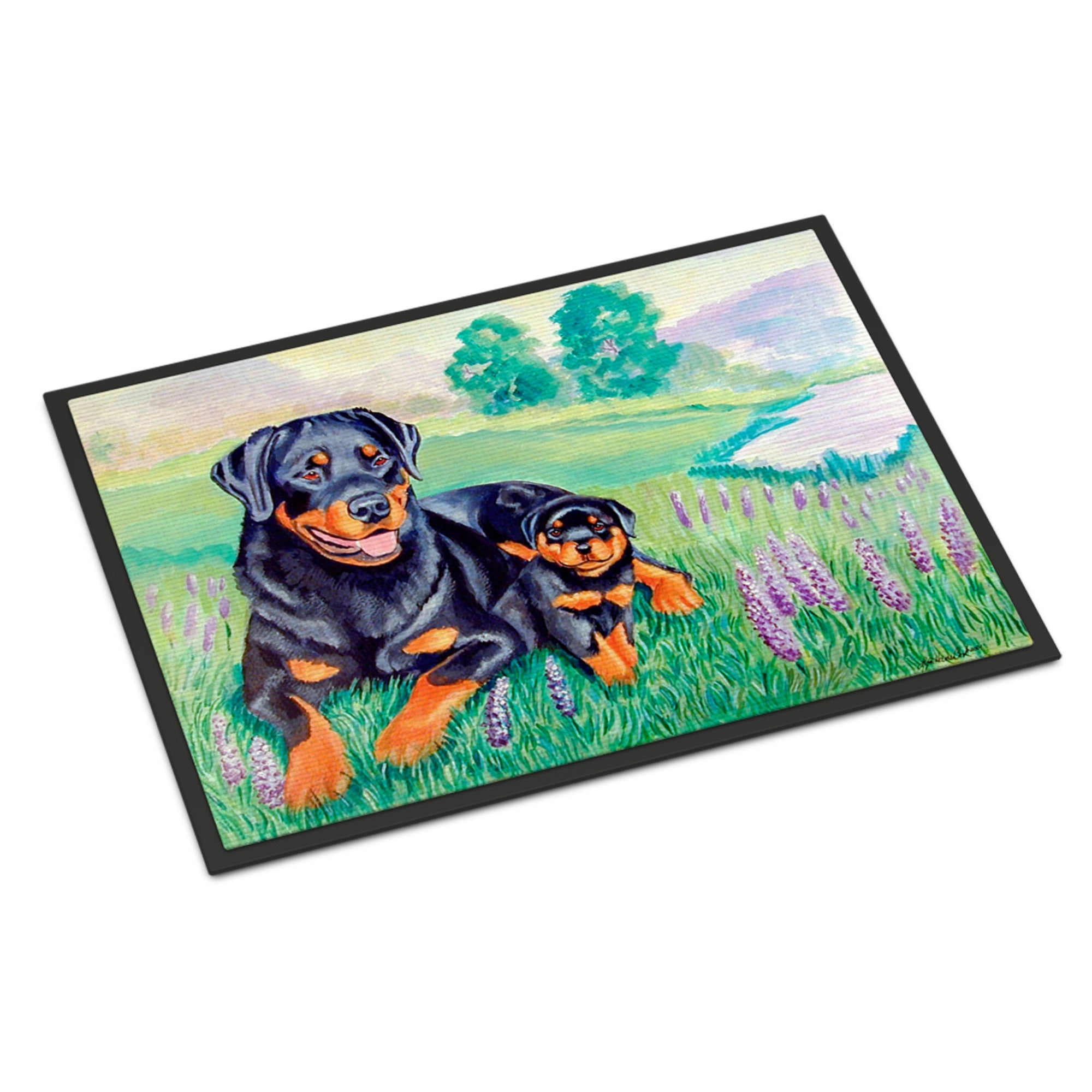Rottweiler Indoor Or Outdoor Mat 24X36