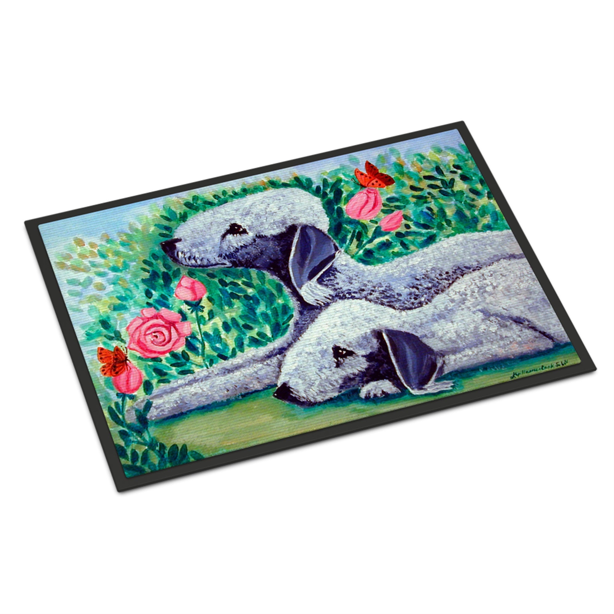 Bedlington Terrier Indoor Or Outdoor Mat 24X36