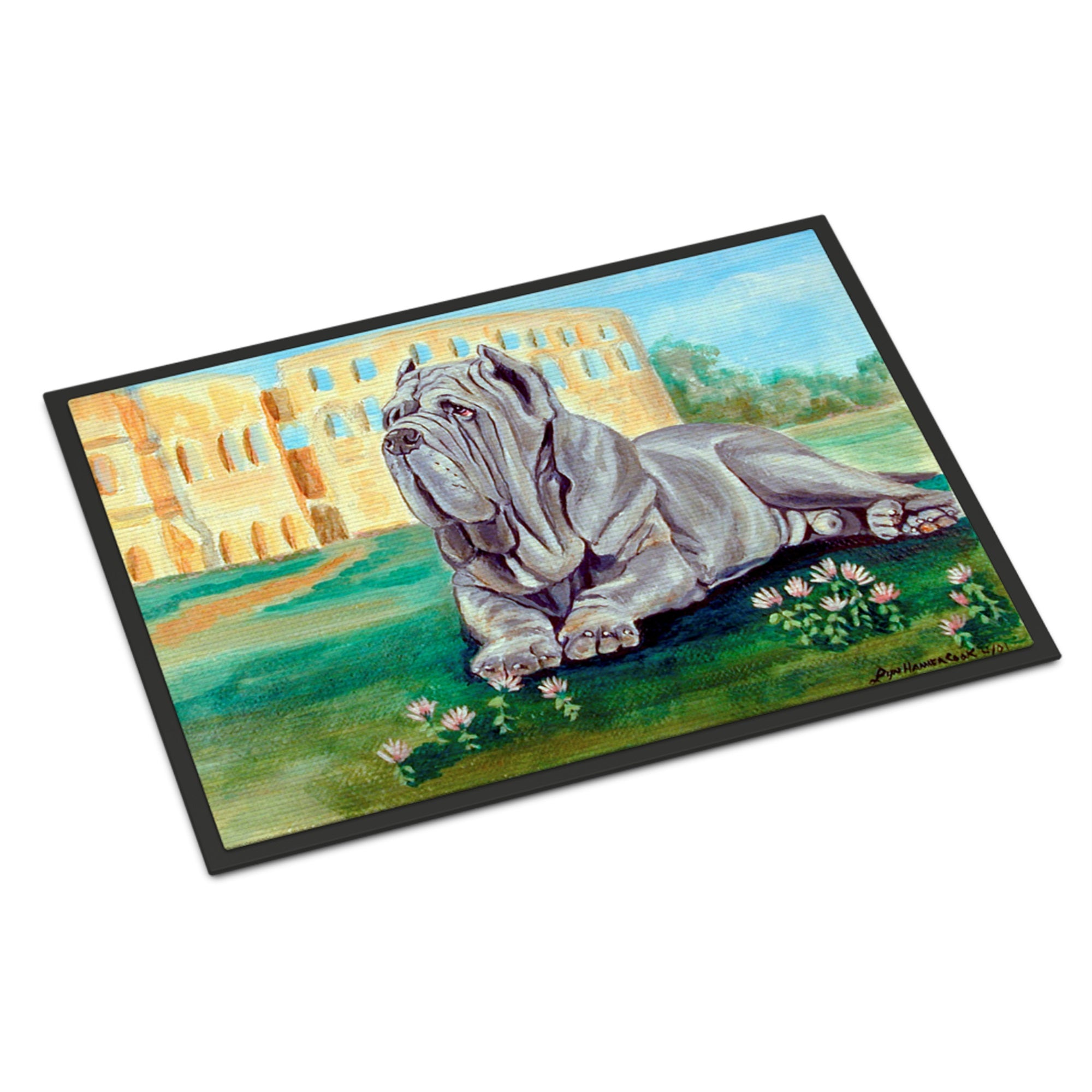 Neapolitan Mastiff Indoor Or Outdoor Mat 24X36