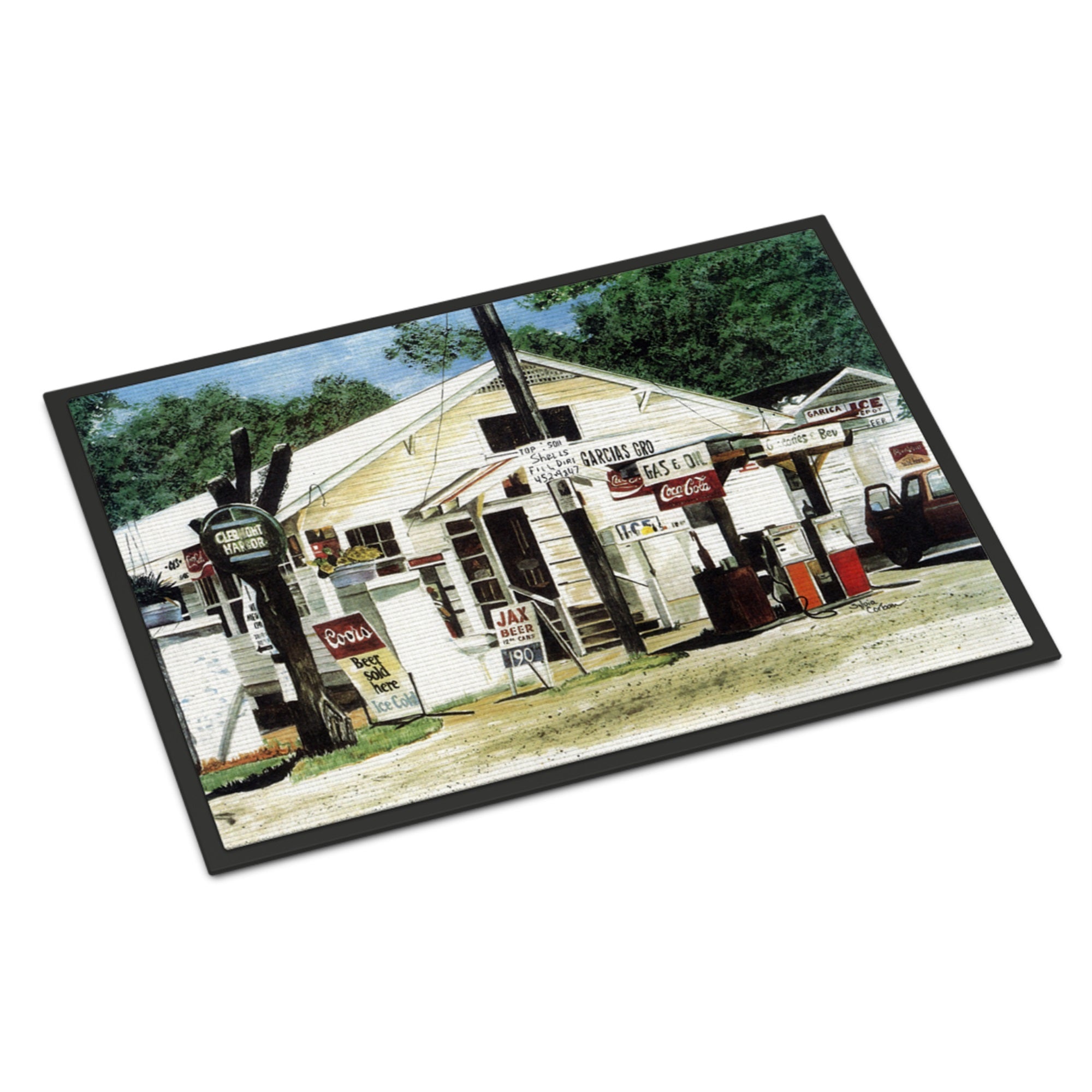 Garcia'S Grocery Indoor Or Outdoor Mat 24X36