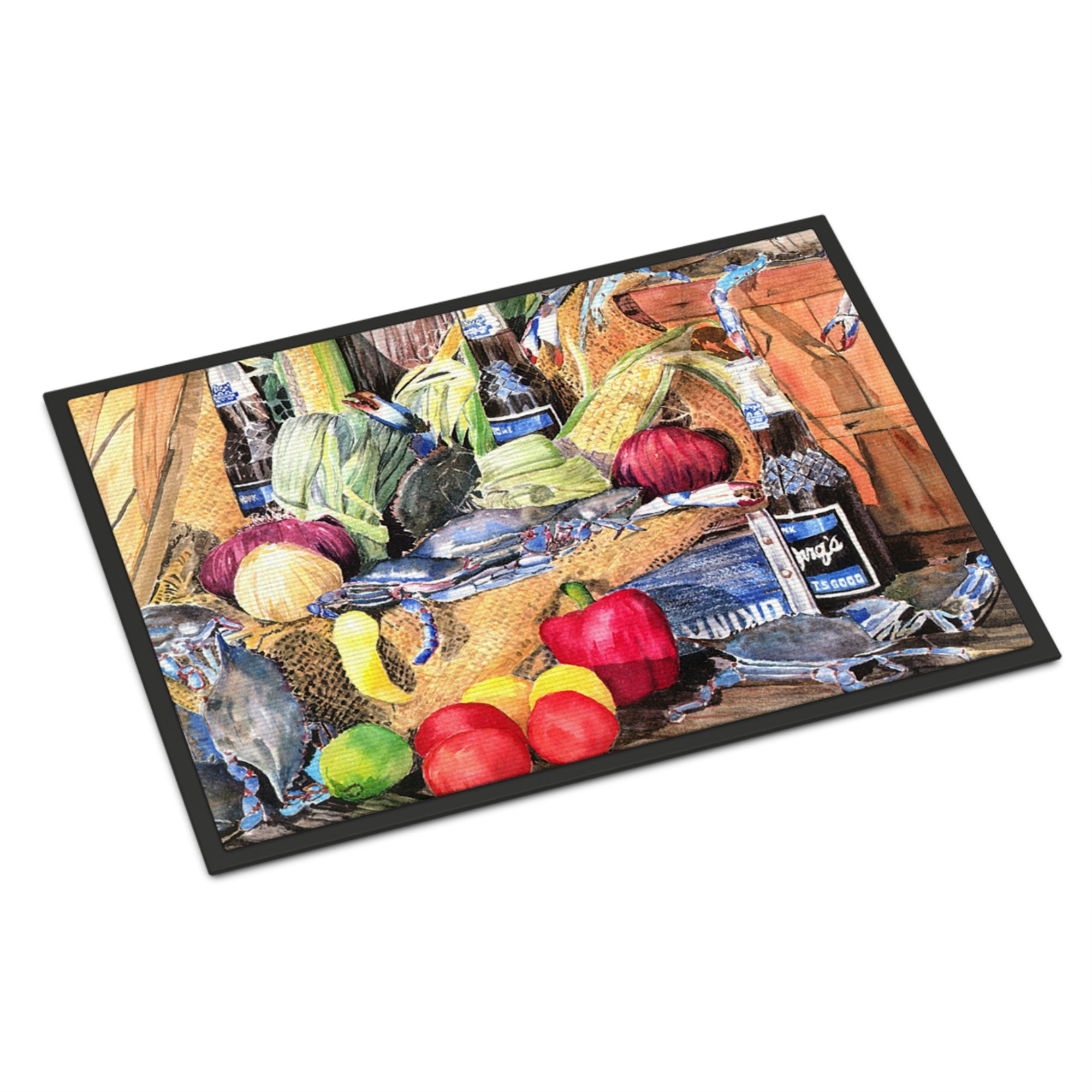 Barq'S And Crabs Indoor Or Outdoor Mat 24X36