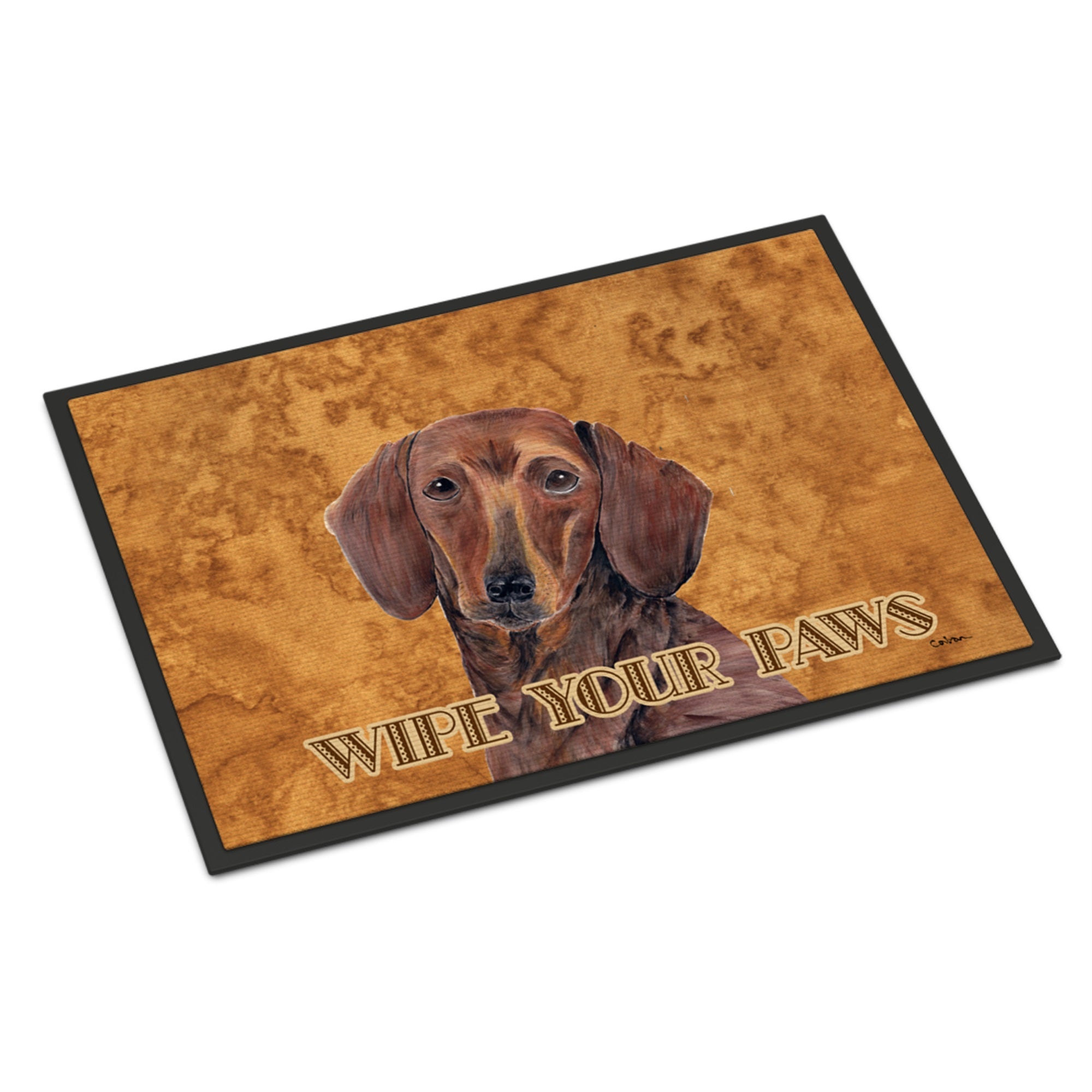 Dachshund Wipe Your Paws Indoor Or Outdoor Mat 24X36