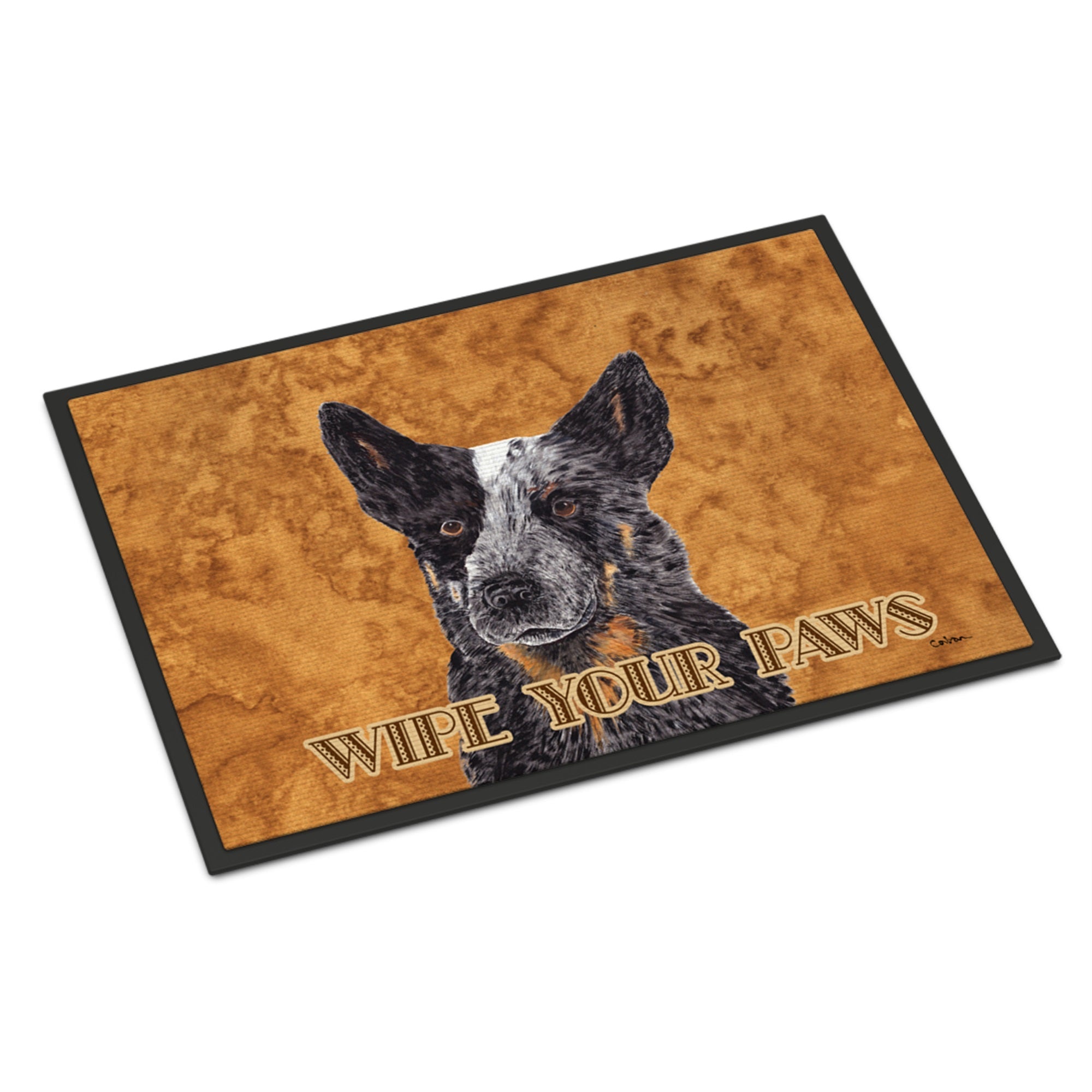 Australian Cattle Dog Wipe Your Paws Indoor Or Outdoor Mat 24X36