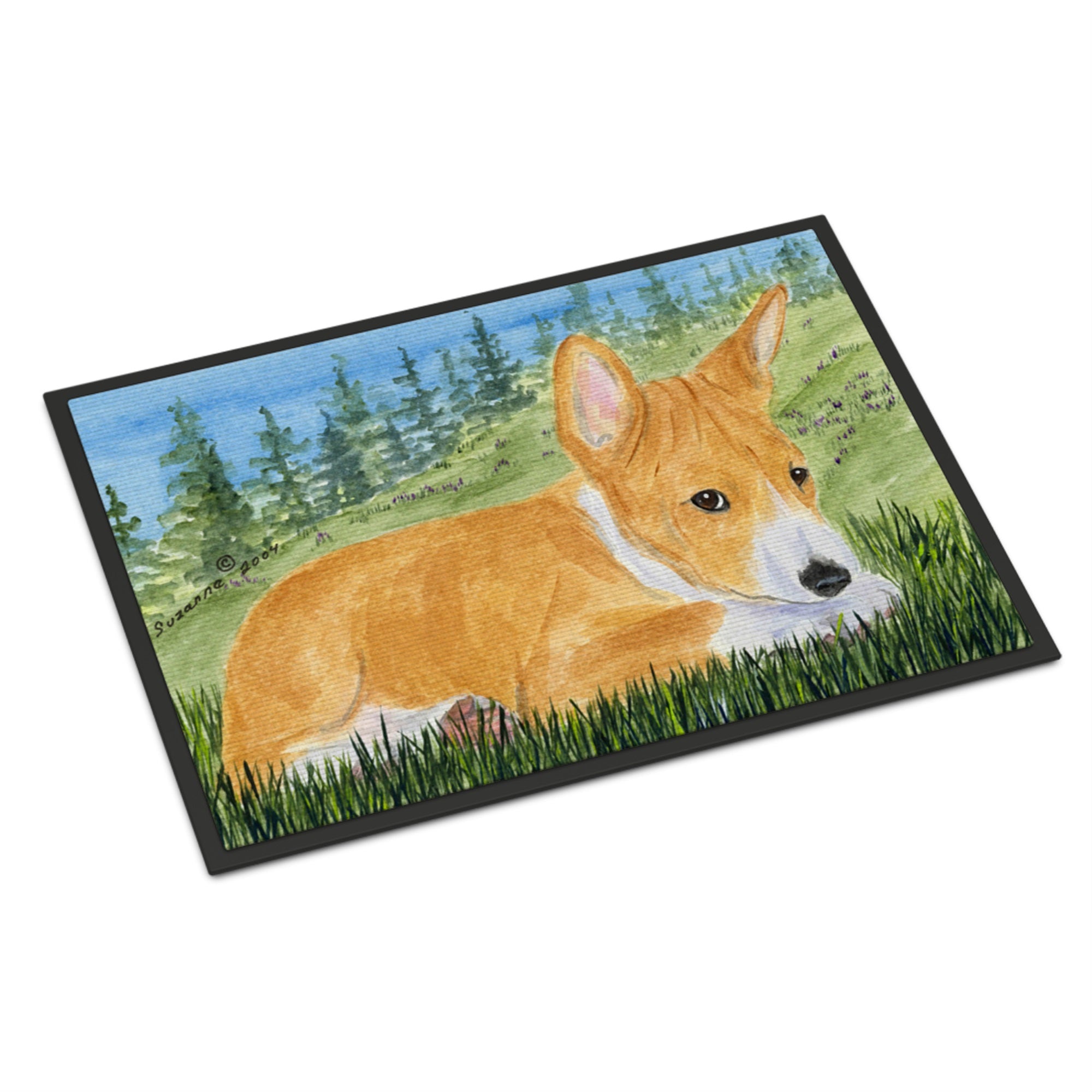 Basenji Indoor Or Outdoor Mat 24X36