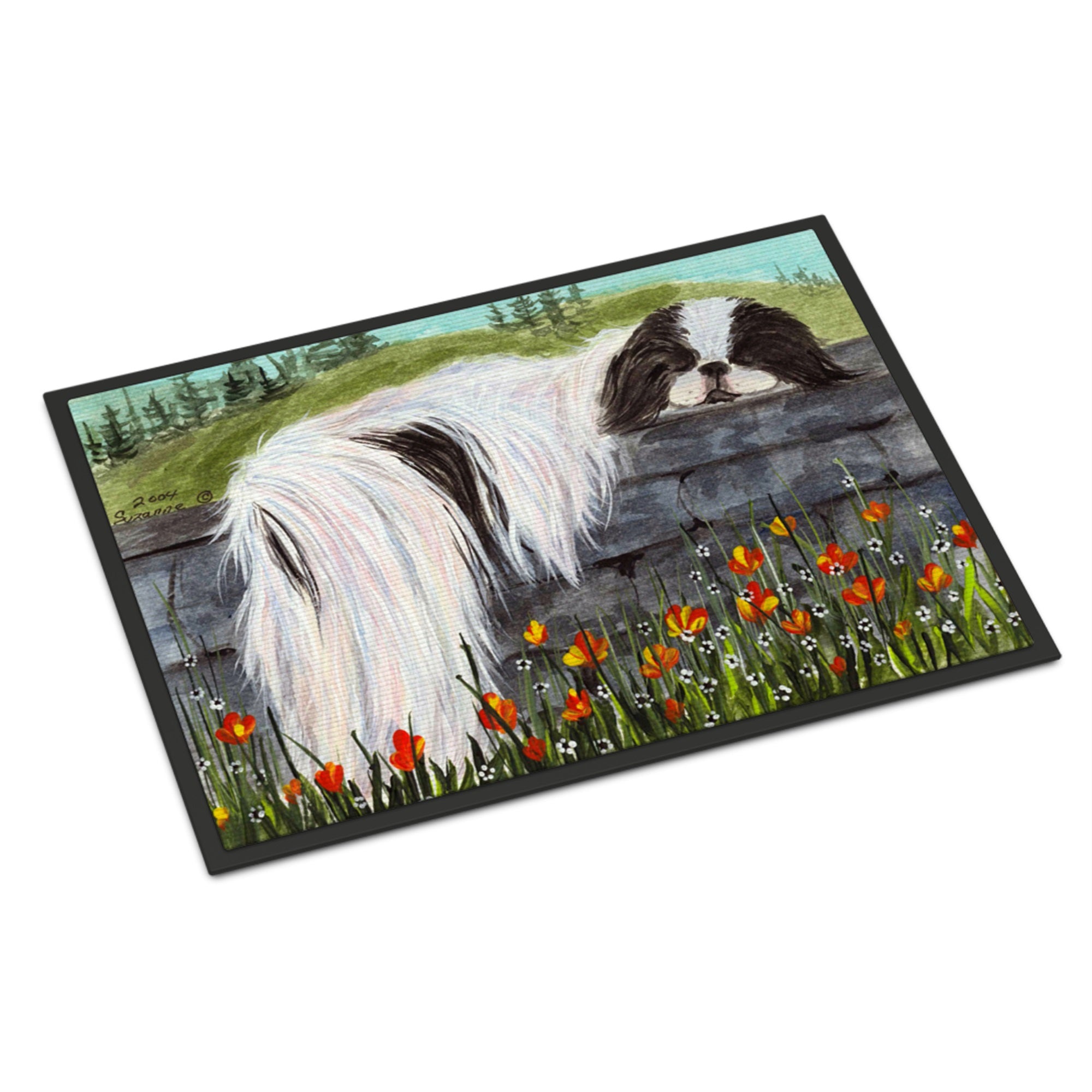 Japanese Chin Indoor Or Outdoor Mat 24X36