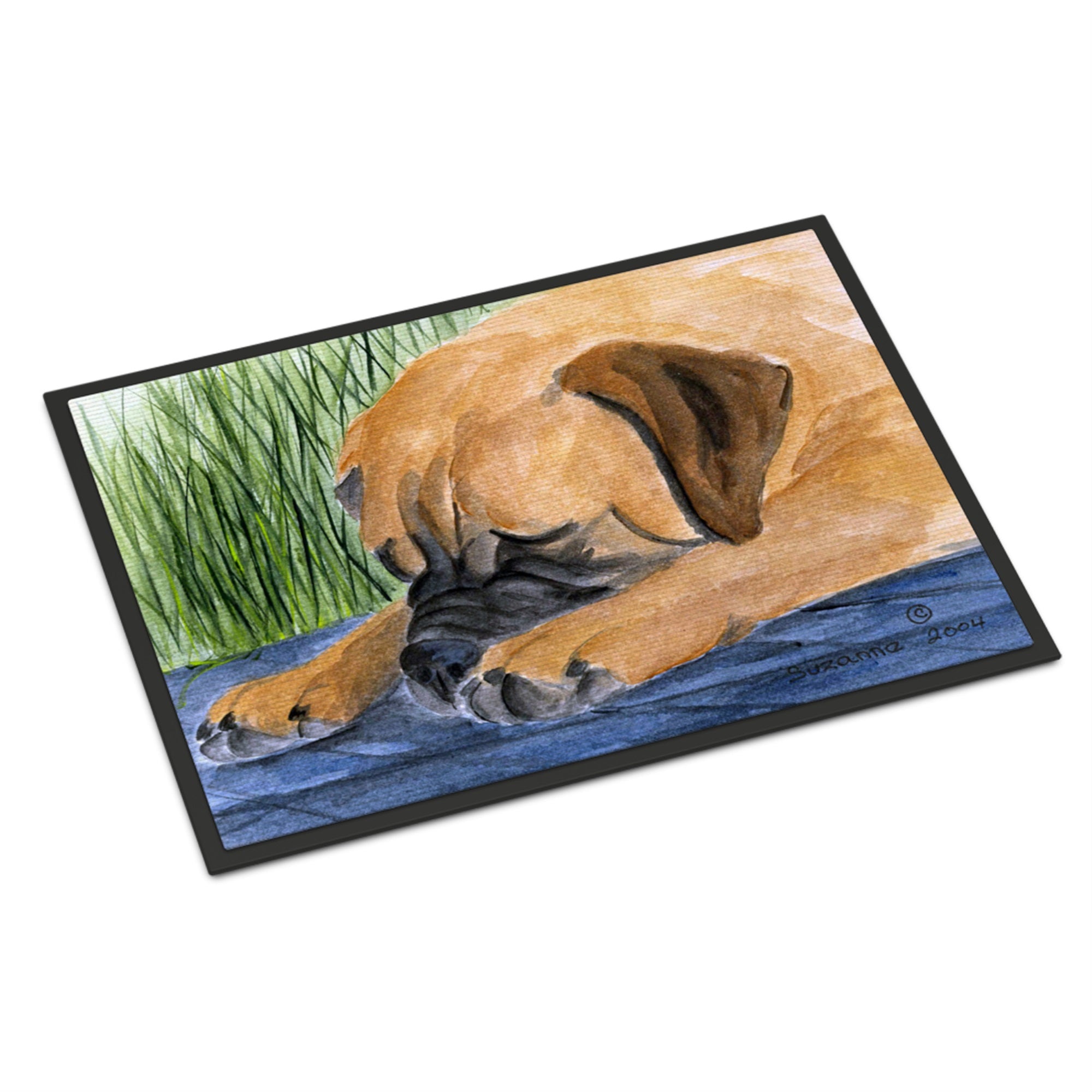 Bullmastiff Indoor Or Outdoor Mat 24X36