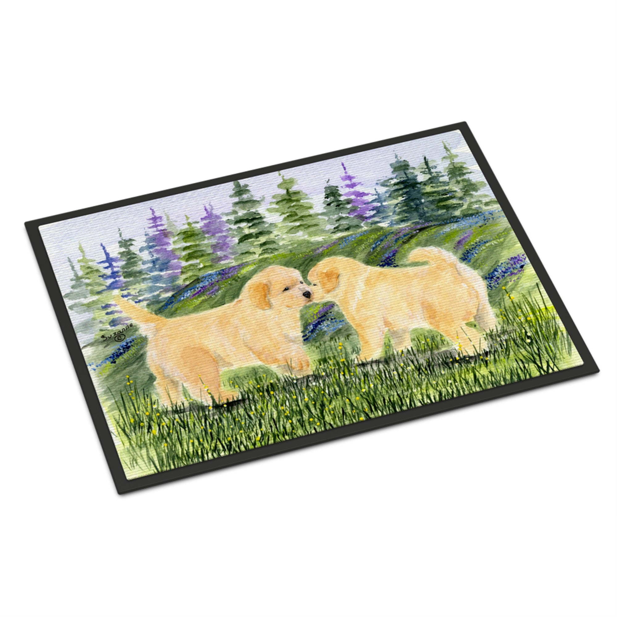Golden Retriever Indoor Or Outdoor Mat 24X36