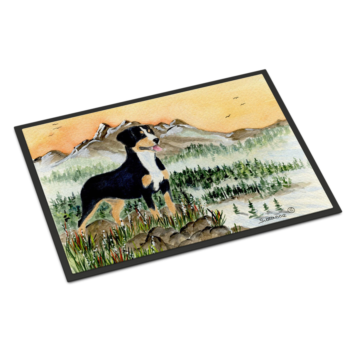 Entlebucher Mountain Dog Indoor Or Outdoor Mat 24X36