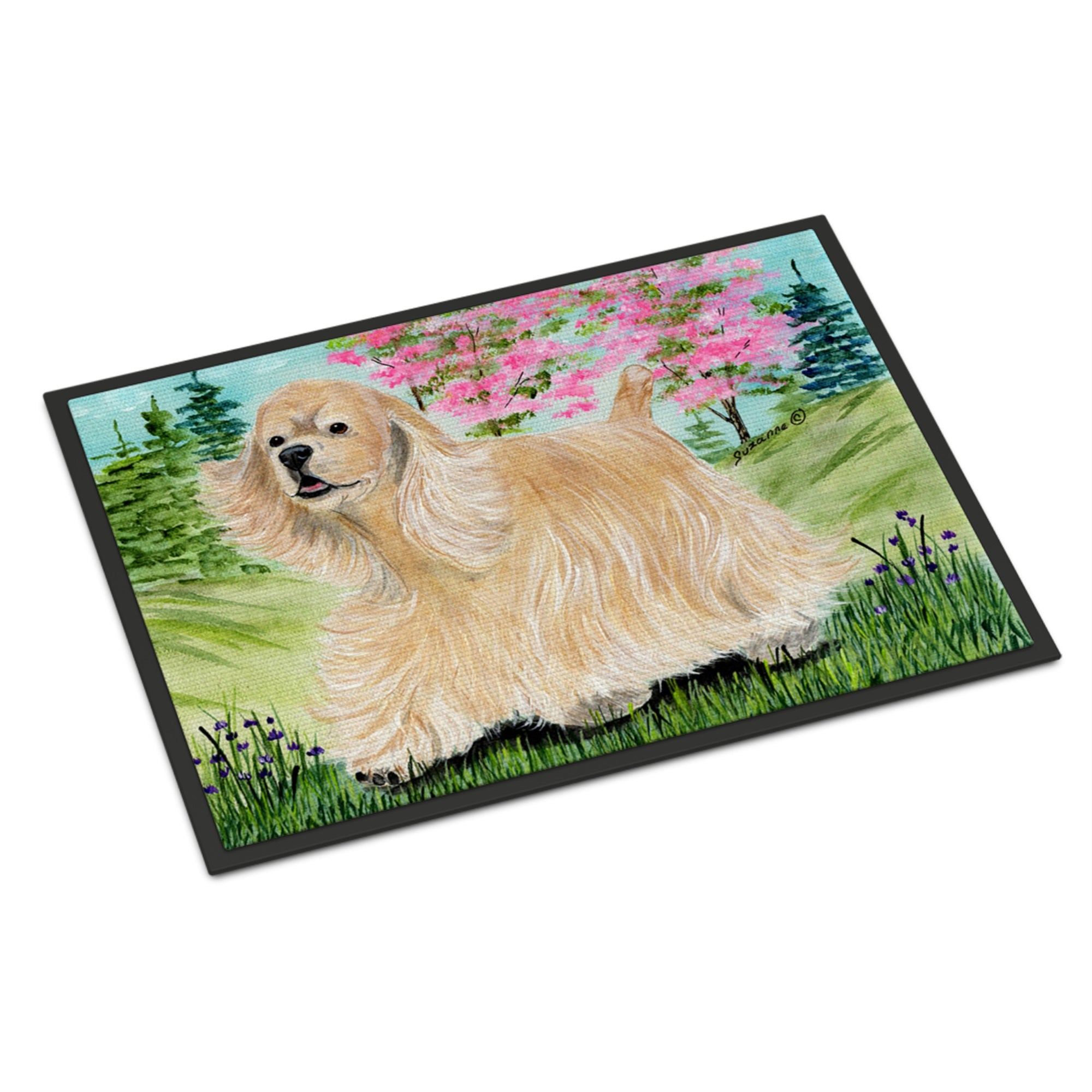 Cocker Spaniel Indoor Or Outdoor Mat 24X36