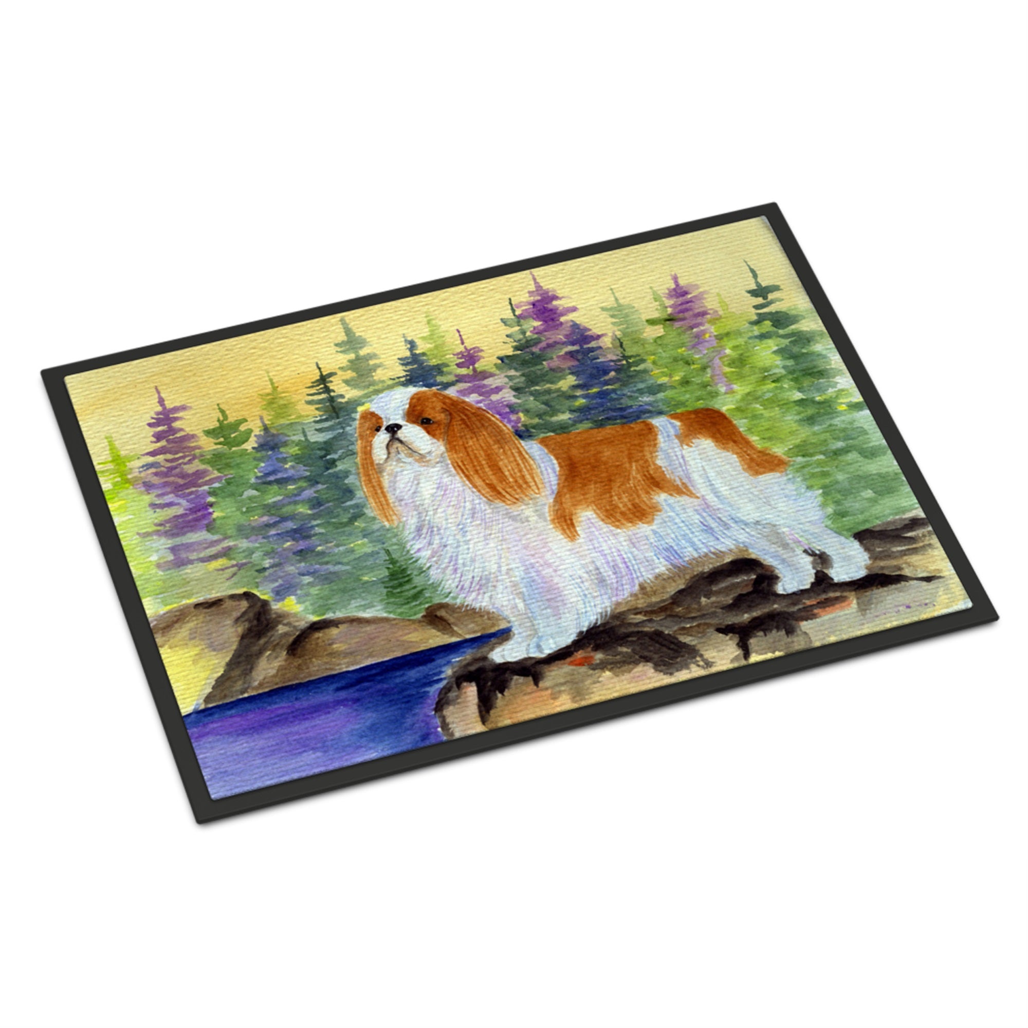 English Toy Spaniel Indoor Or Outdoor Mat 24X36