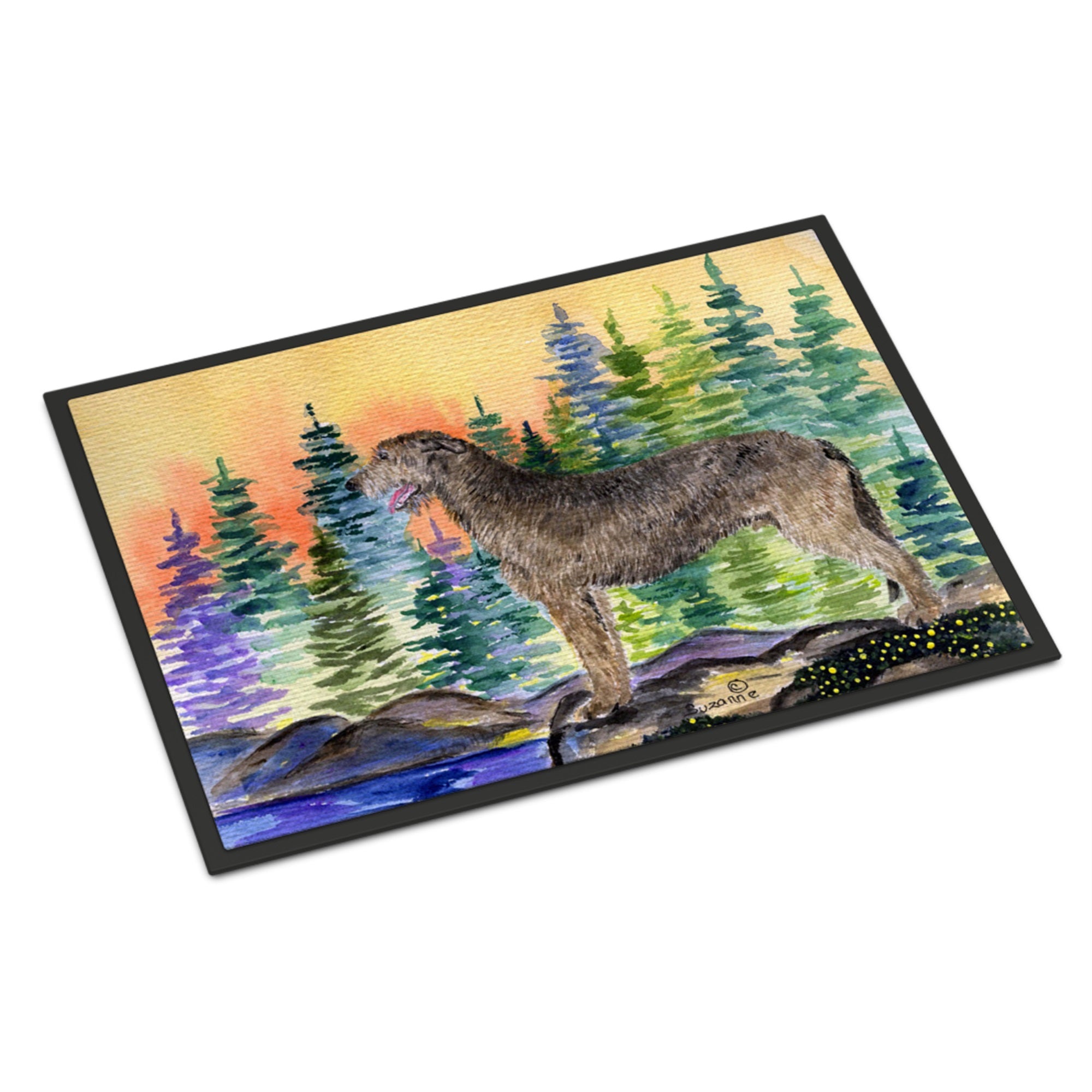 Irish Wolfhound Indoor Or Outdoor Mat 24X36