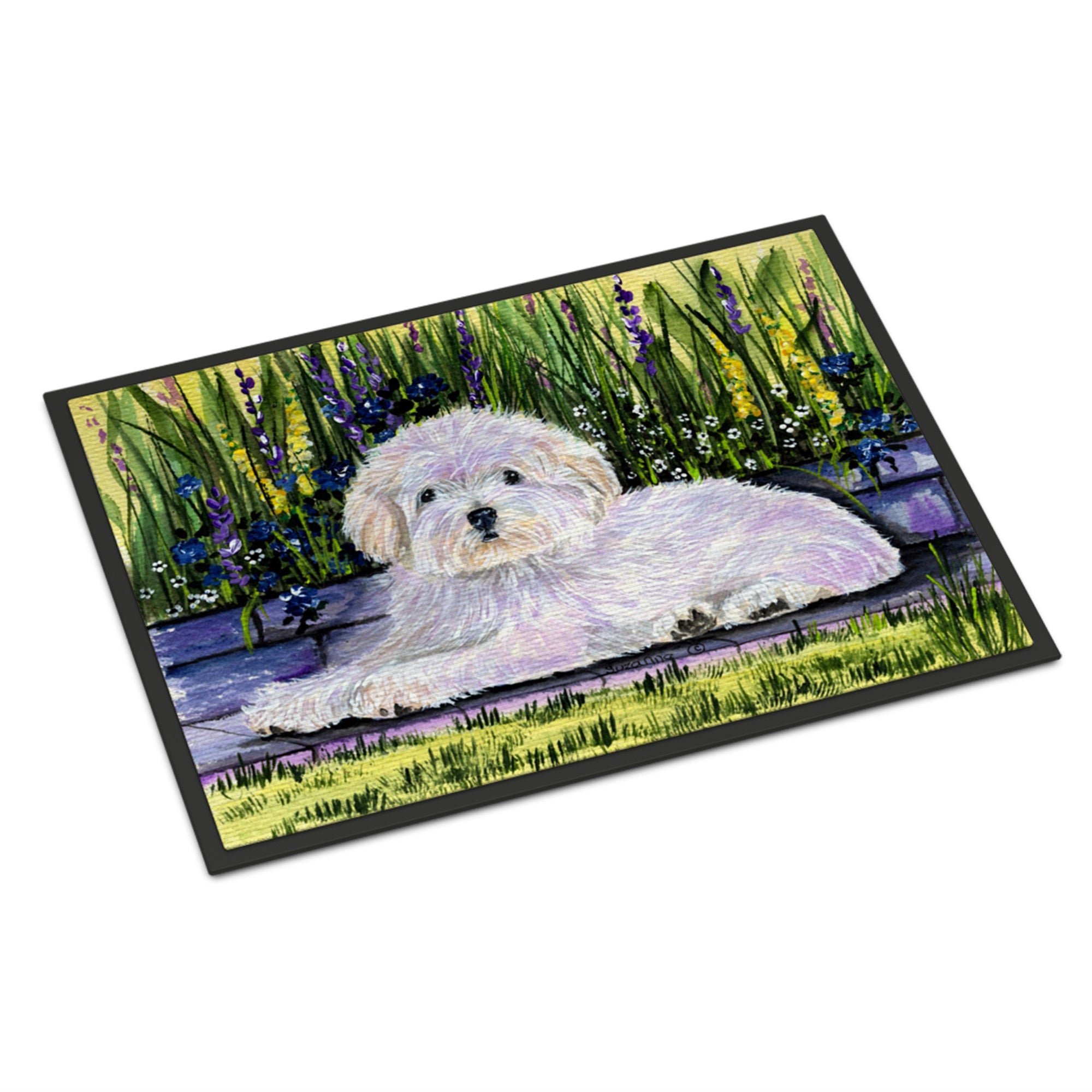 Coton De Tulear Indoor Or Outdoor Mat 24X36