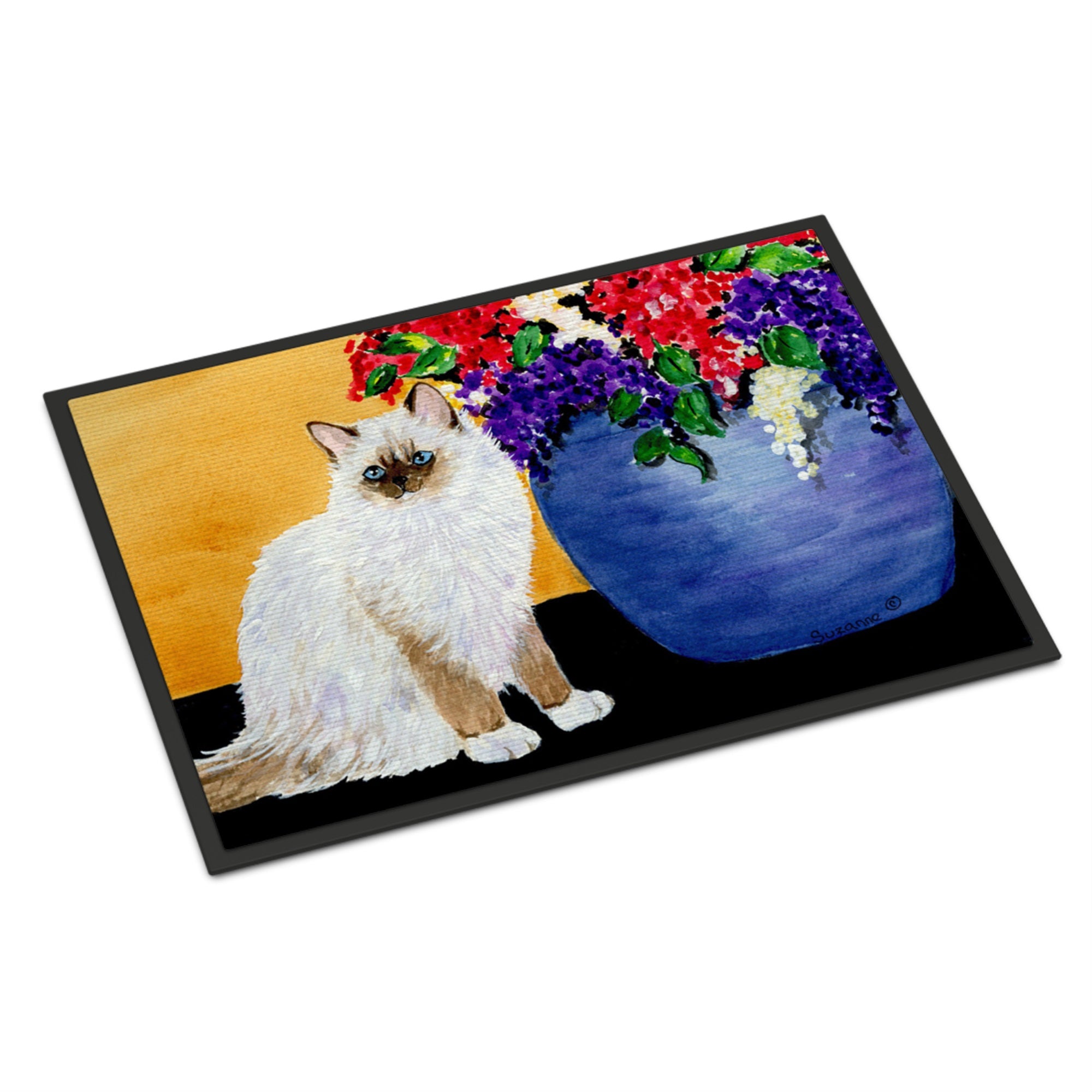 Cat - Ragdoll Indoor Or Outdoor Mat 24X36