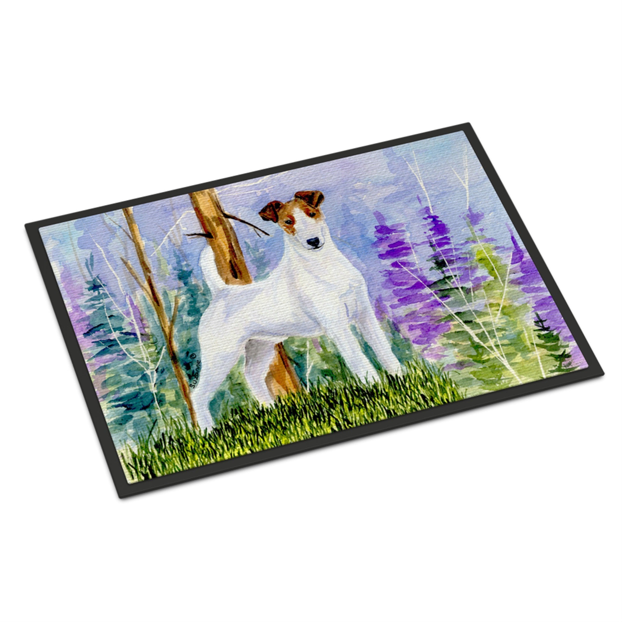 Jack Russell Terrier Indoor Or Outdoor Mat 24X36