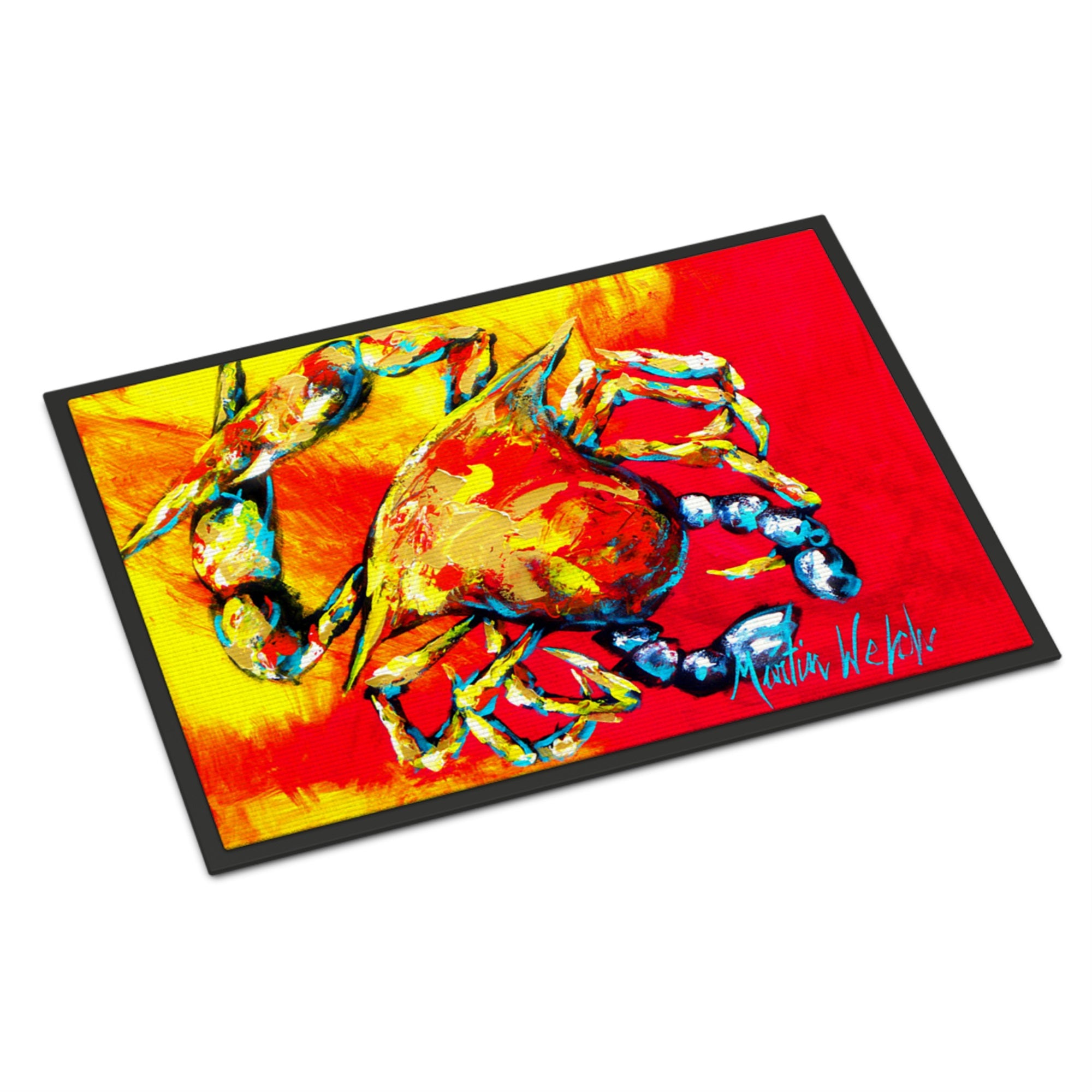Crab Hot Dang Indoor Or Outdoor Mat 24X36