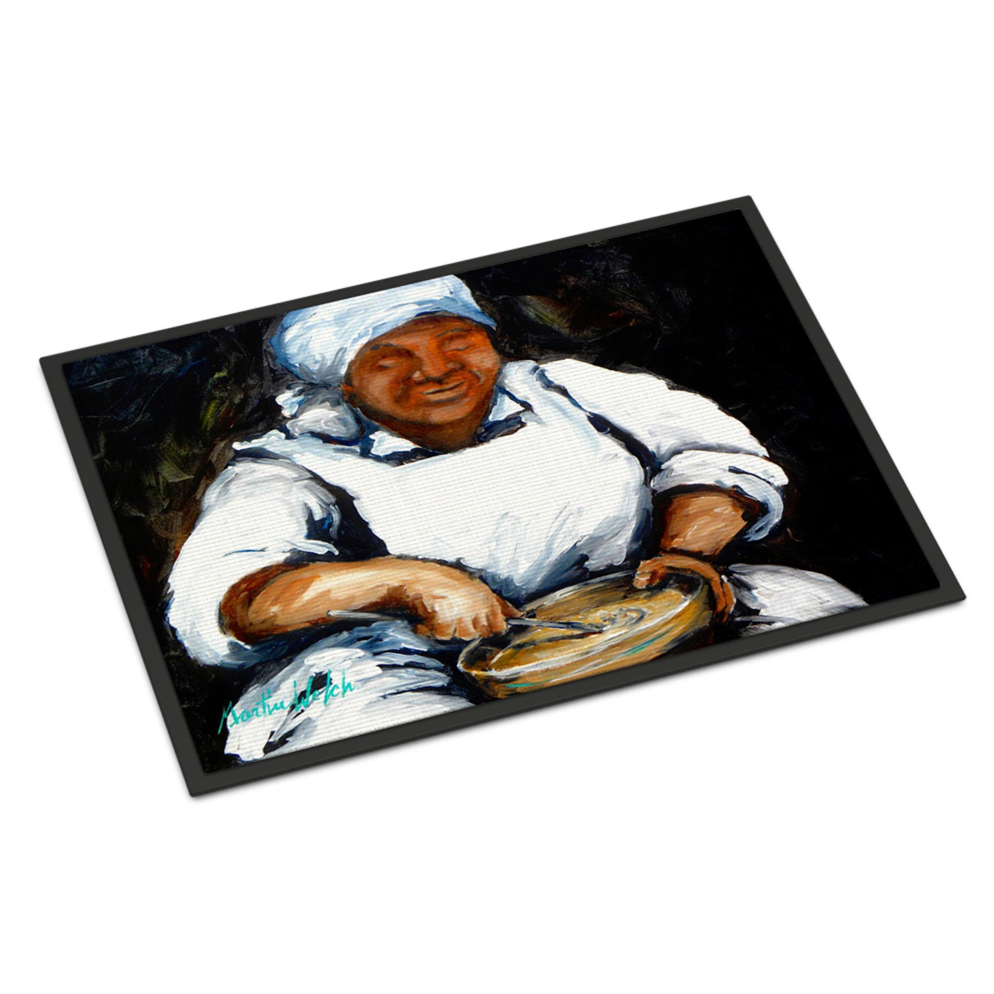 Hot Water Cornbread  Indoor Or Outdoor Mat 24X36