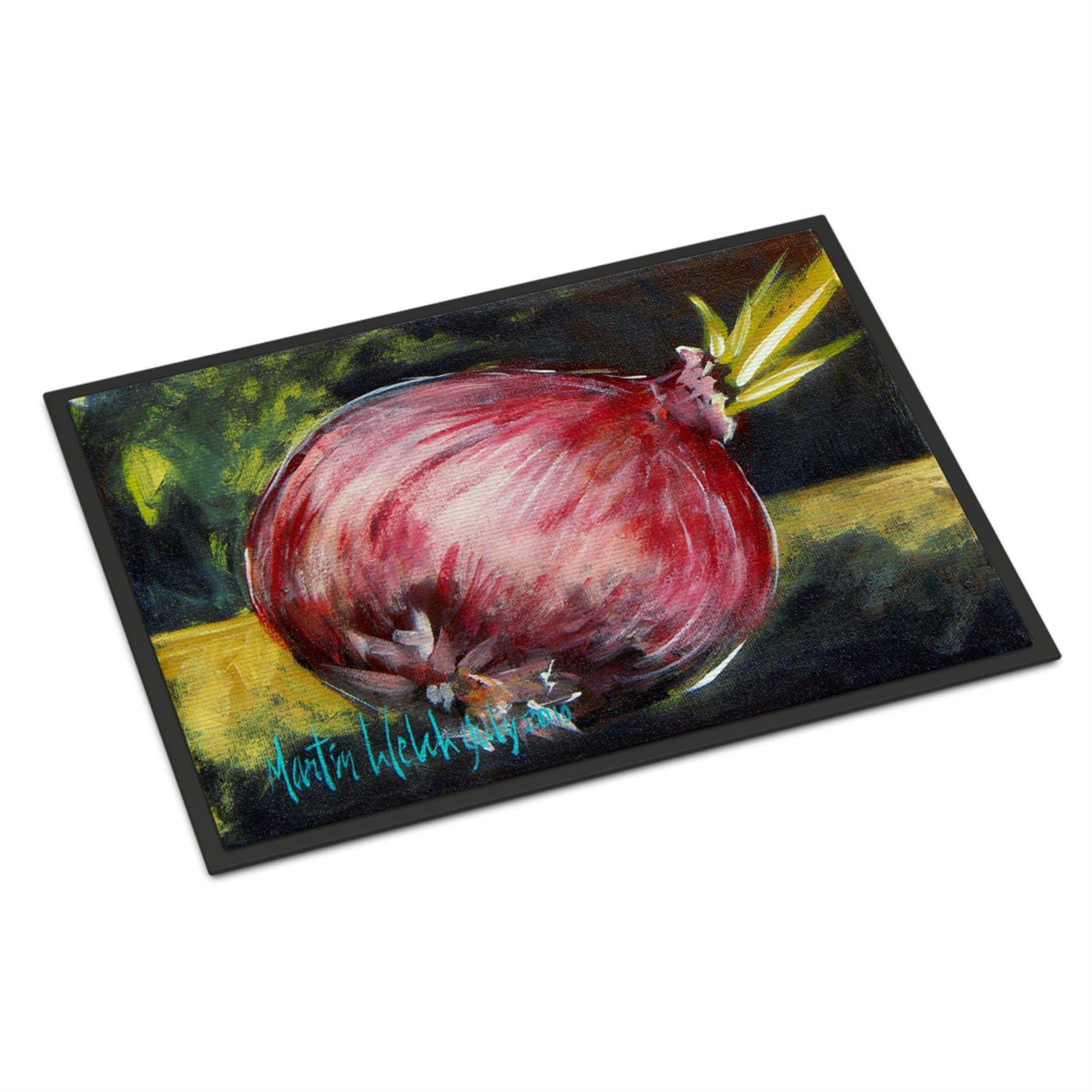 Vegetables - Onion One-Yun Indoor Or Outdoor Mat 24X36