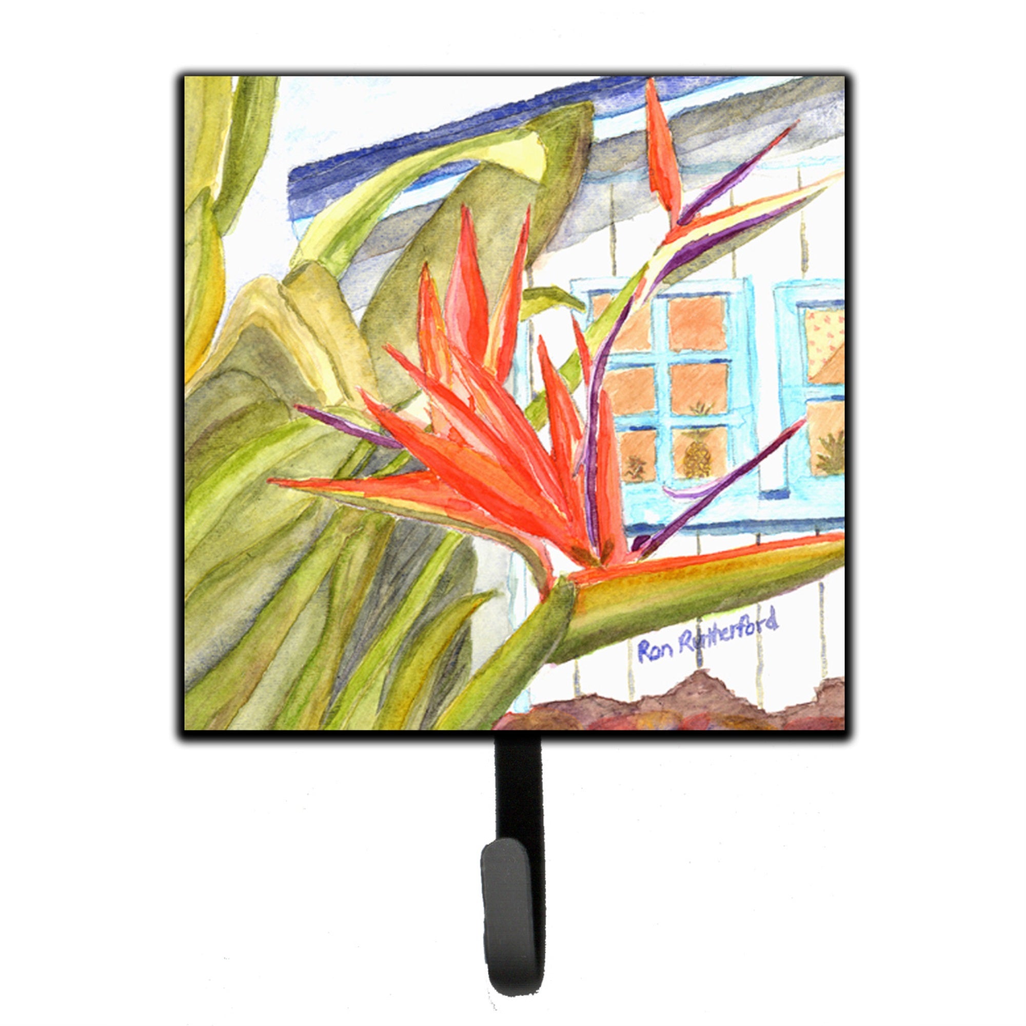 Flower - Bird Of Paradise Leash Or Key Holder