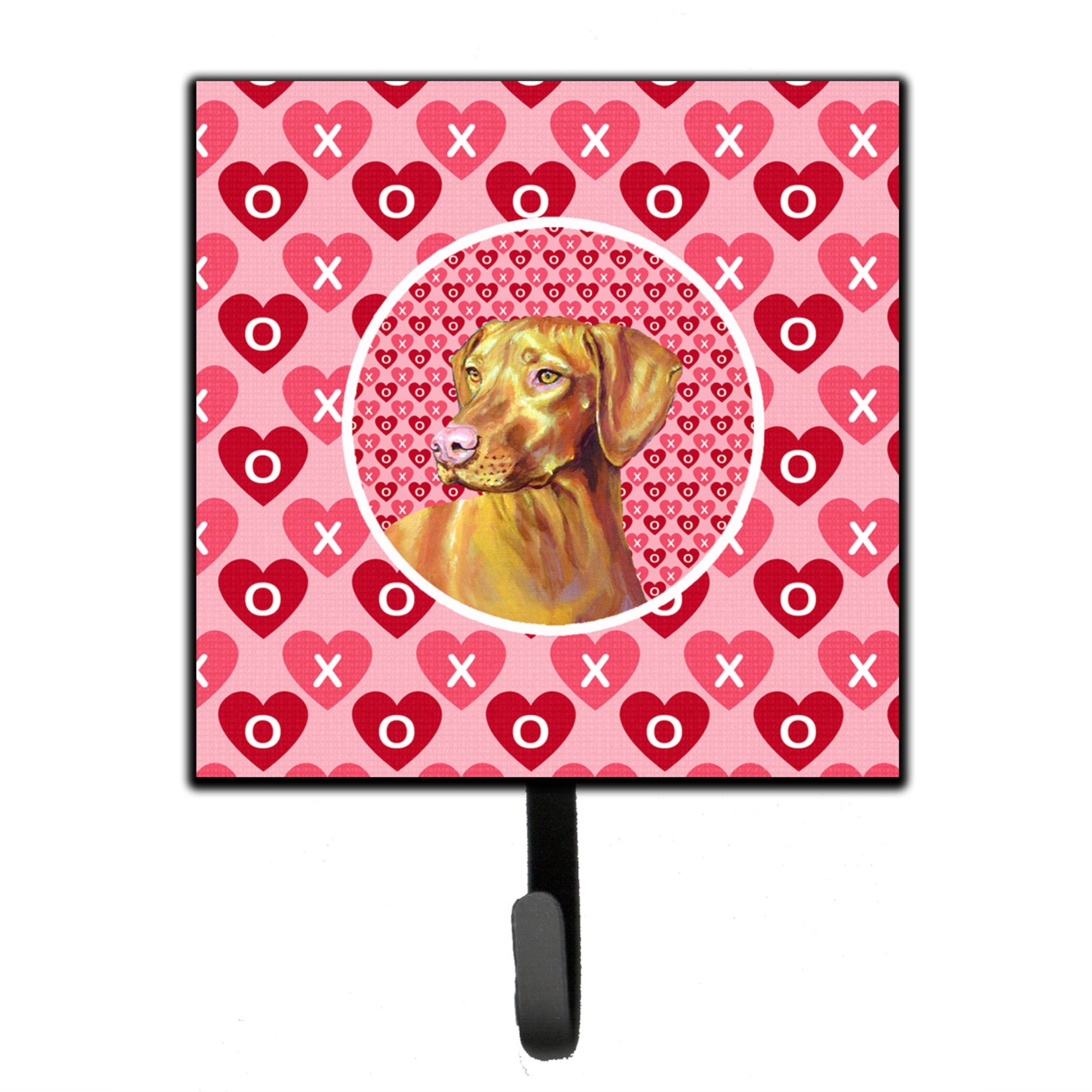 Vizsla Hearts Love And Valentine'S Day Portrait Leash Or Key Holder