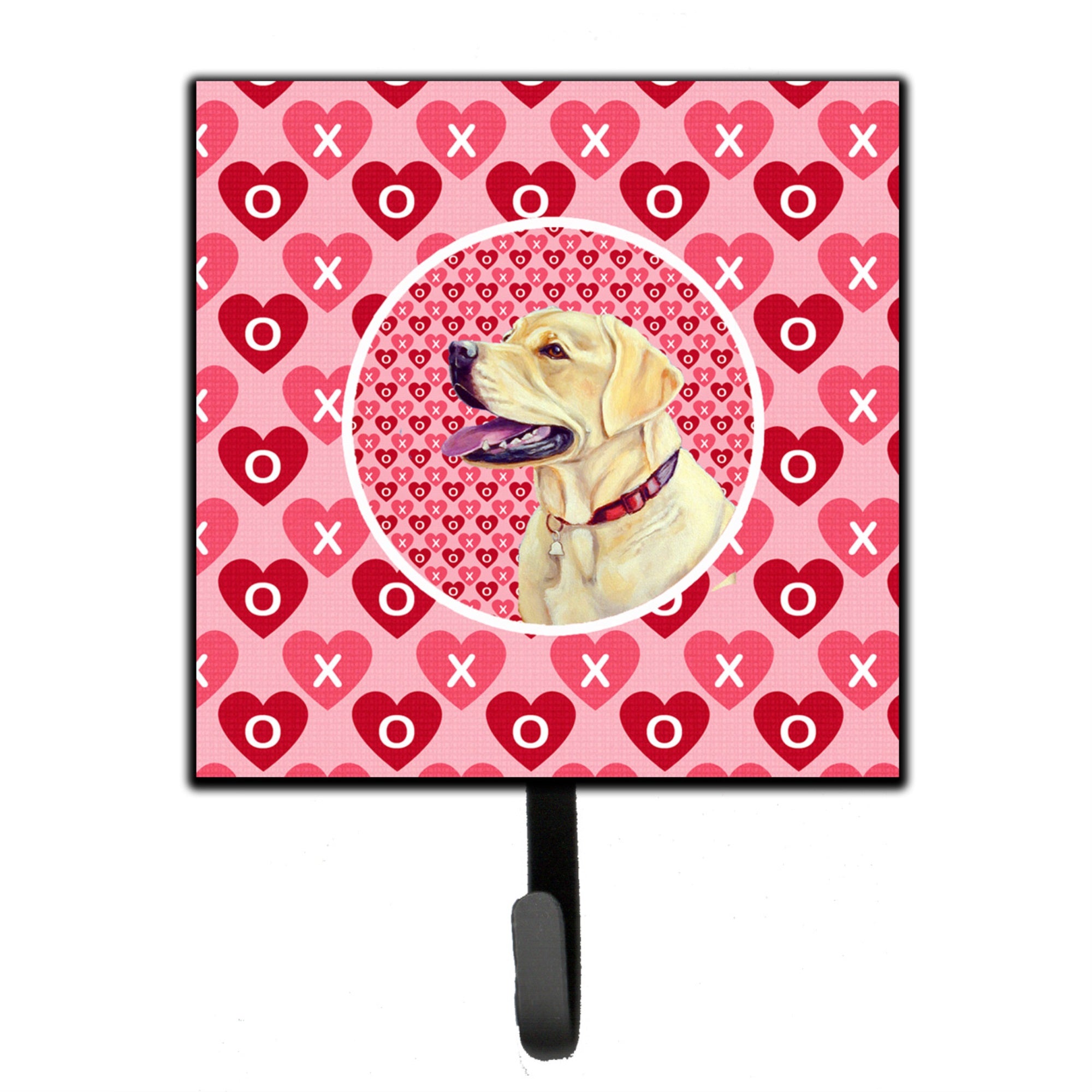 Labrador Hearts Love And Valentine'S Day Portrait Leash Or Key Holder