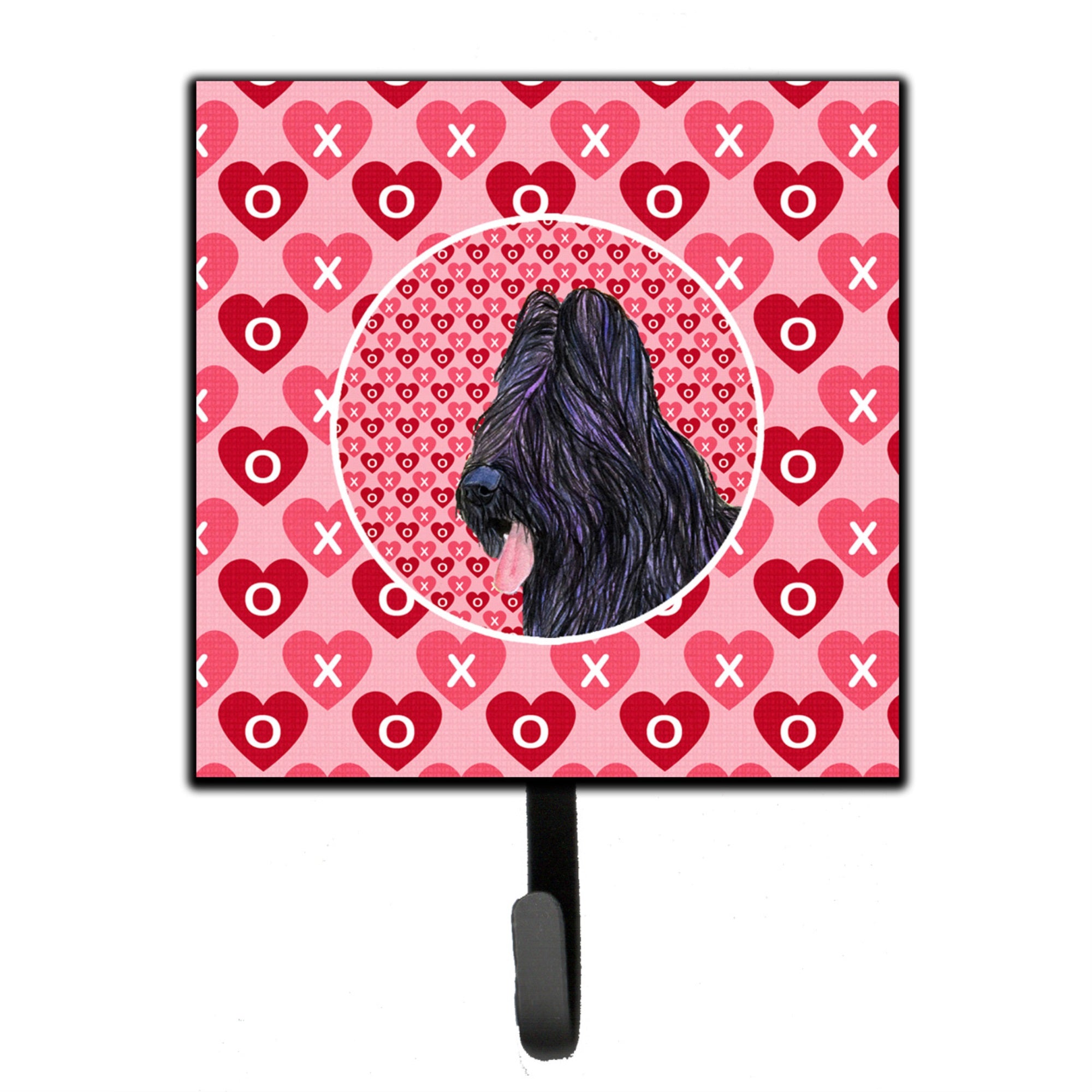 Briard Hearts And Love Leash Or Key Holder