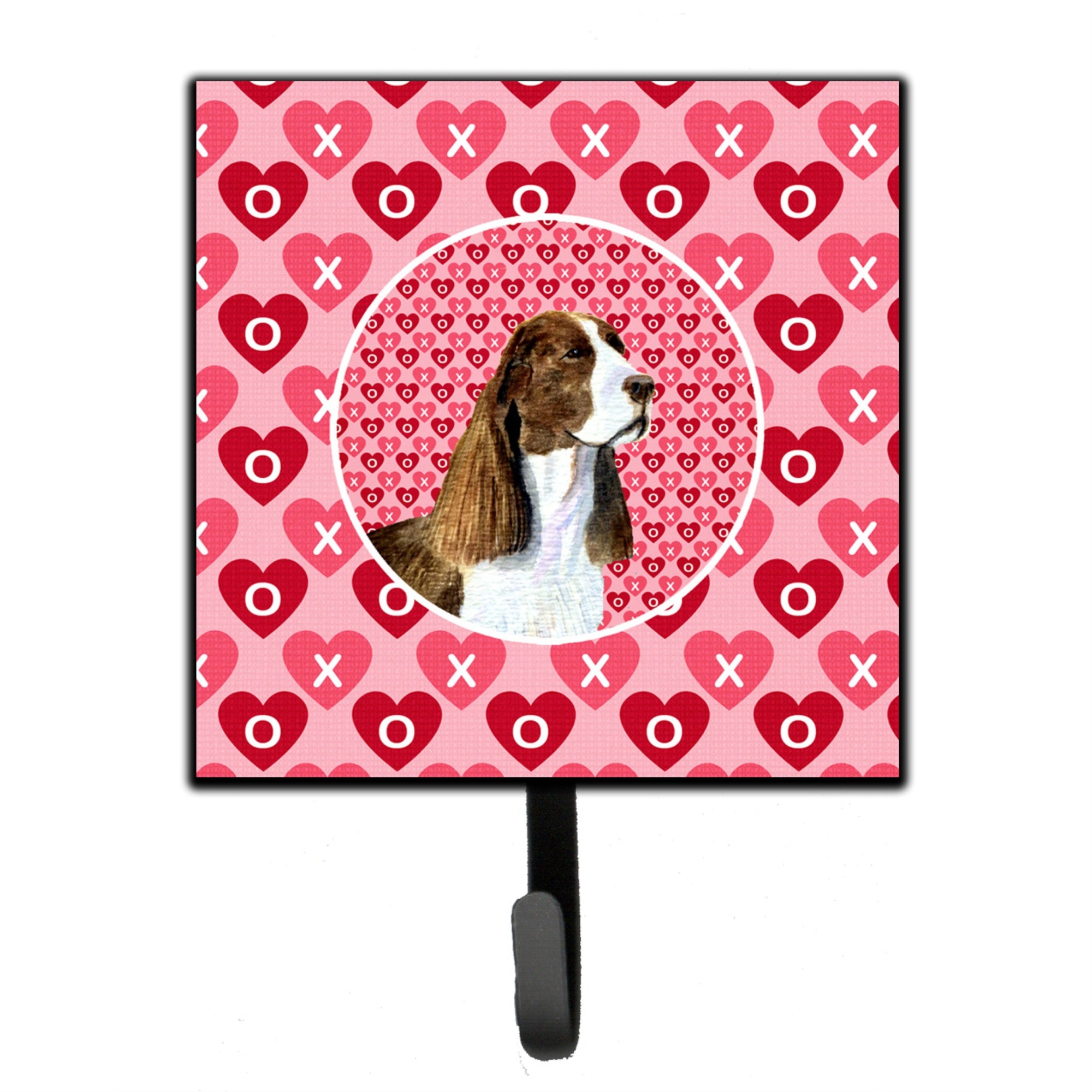 Springer Spaniel Hearts Love Valentine'S Day Leash Or Key Holder