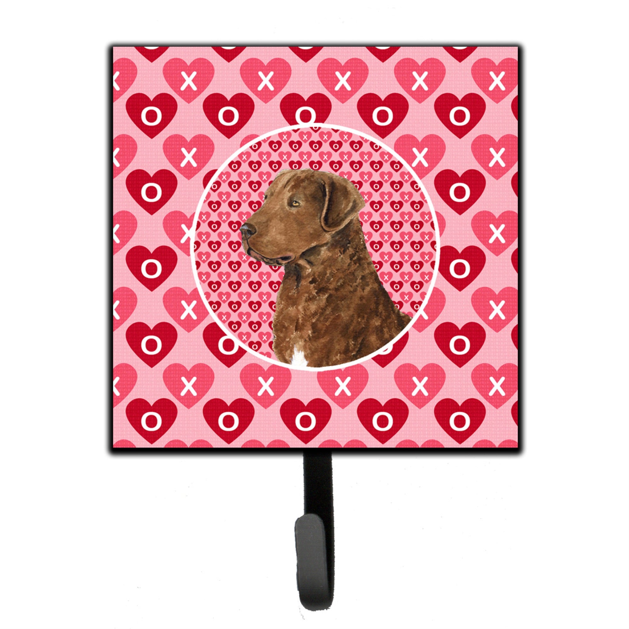 Chesapeake Bay Retriever Hearts Love And Valentine'S Day Leash Or Key Holder