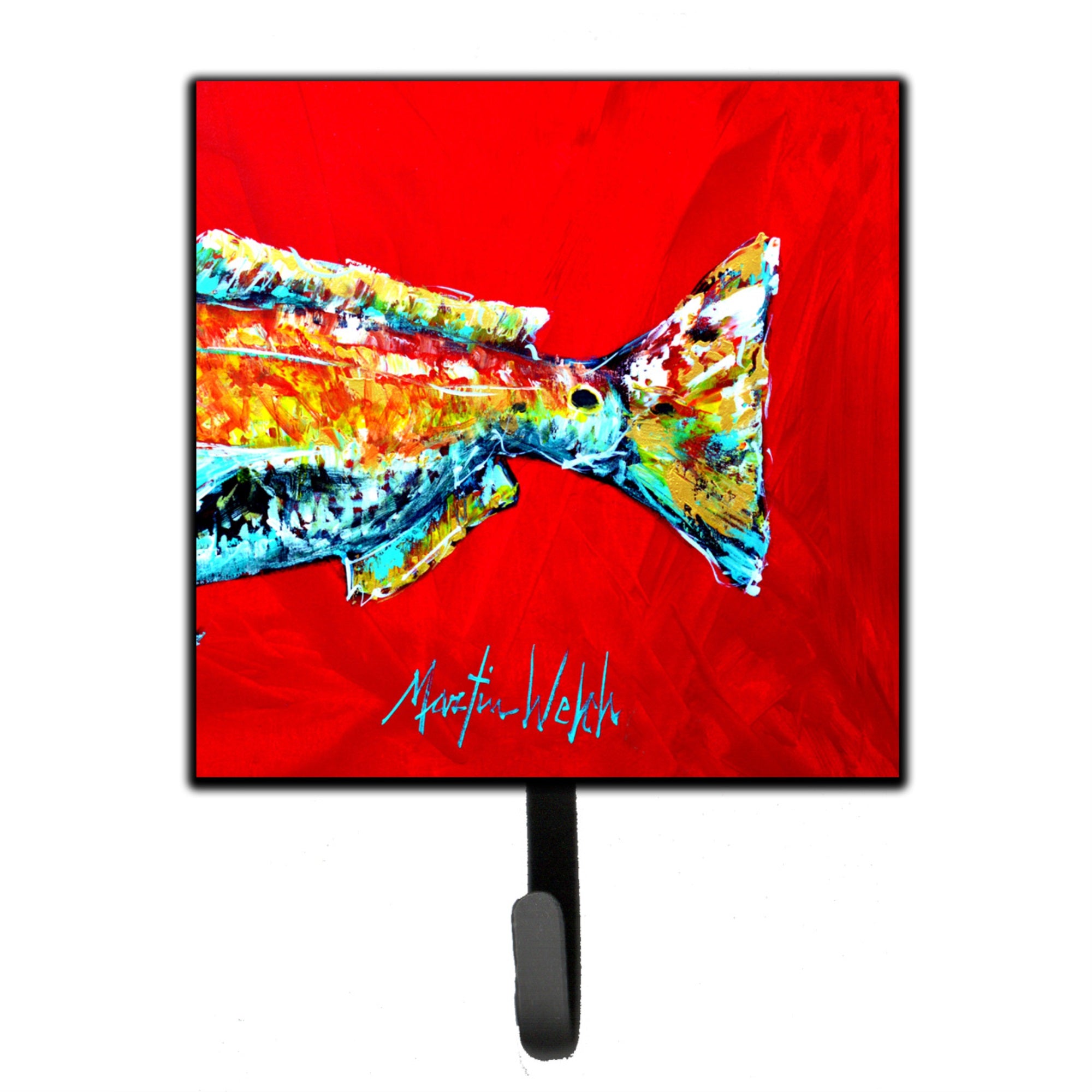 Red Fish Alphonzo Tail Leash Or Key Holder