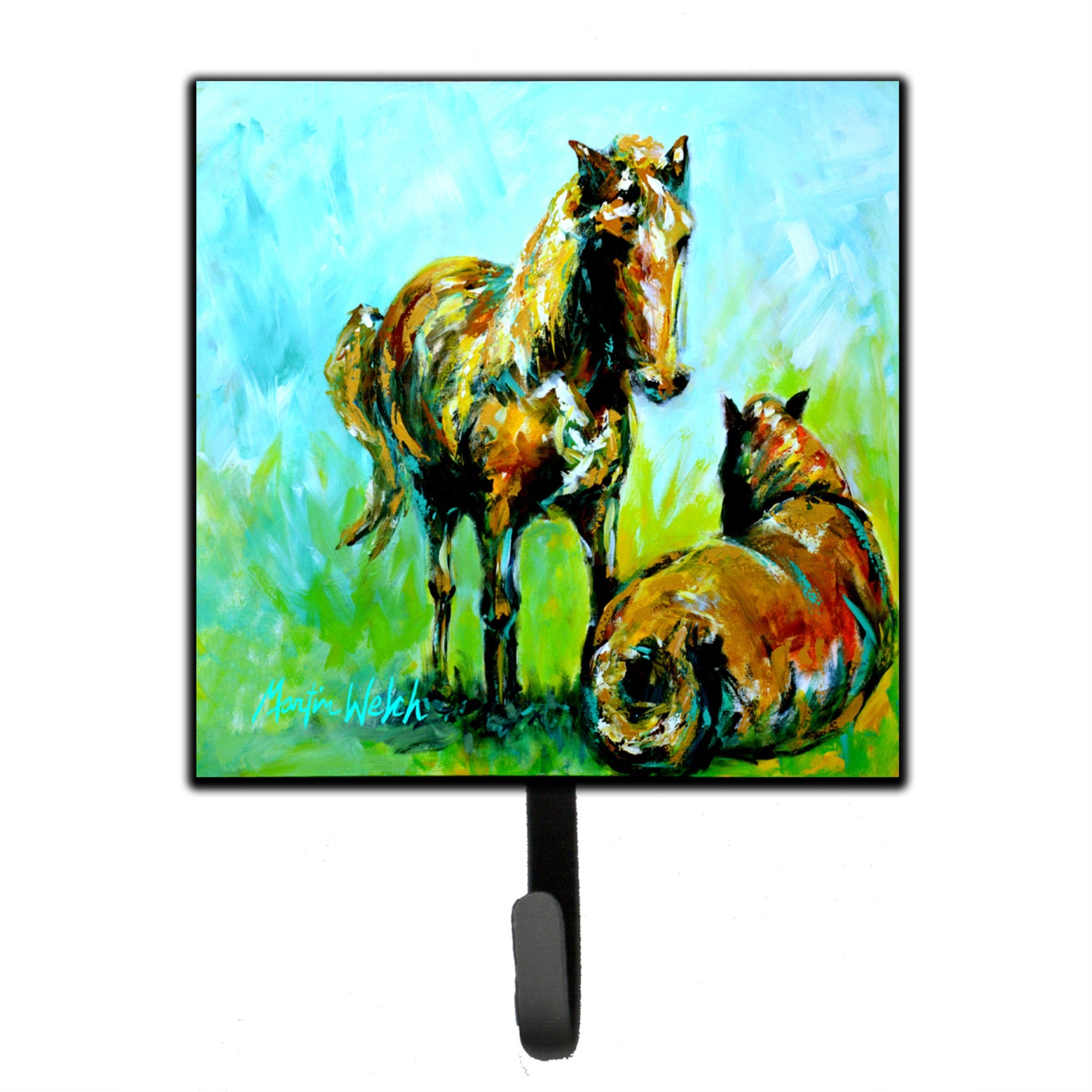 Horse Grazin Leash Or Key Holder